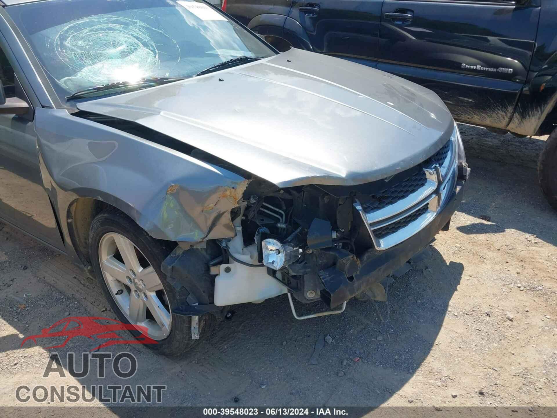 DODGE AVENGER 2013 - 1C3CDZAB6DN662393