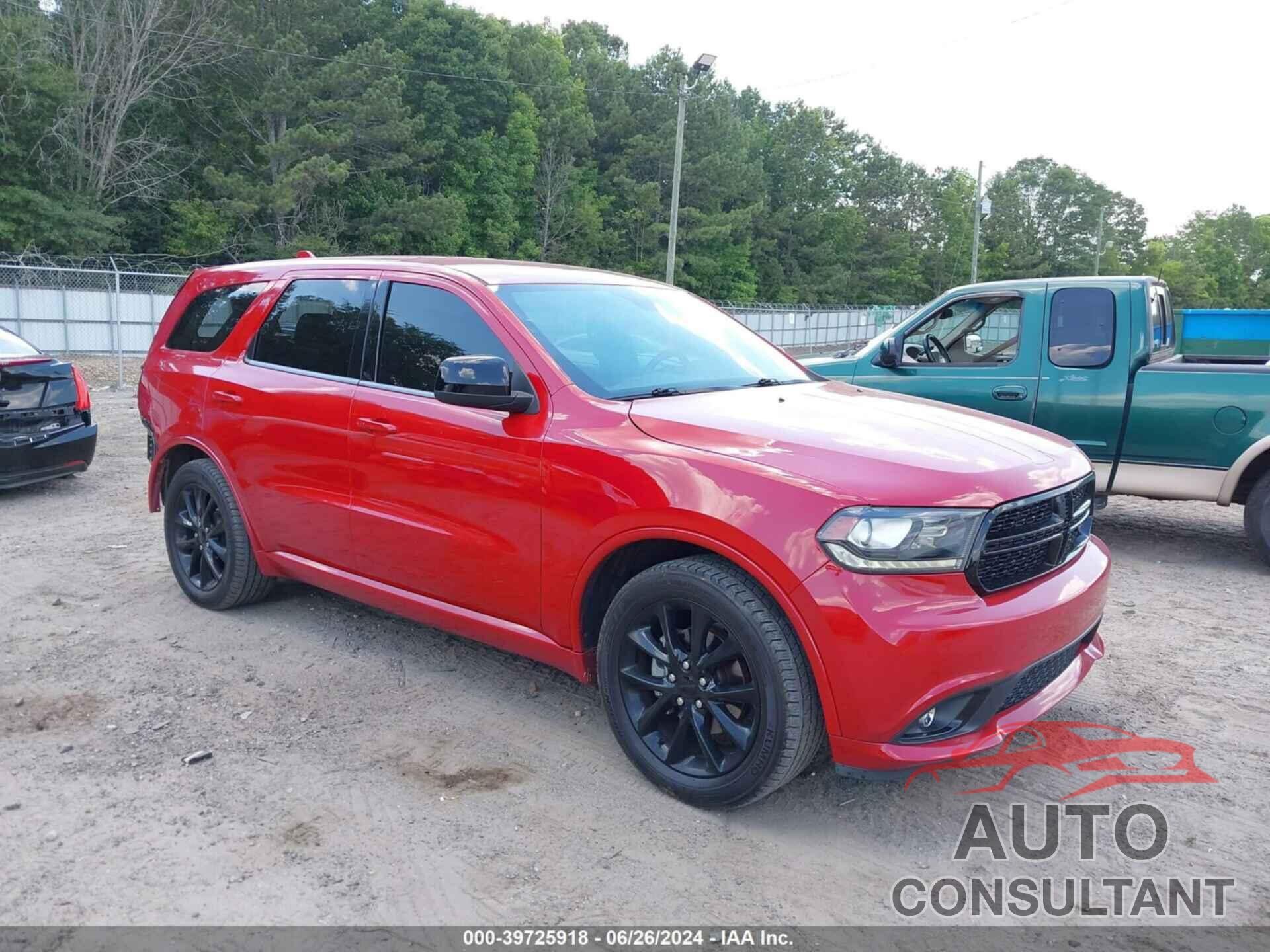 DODGE DURANGO 2018 - 1C4RDHAG0JC443223