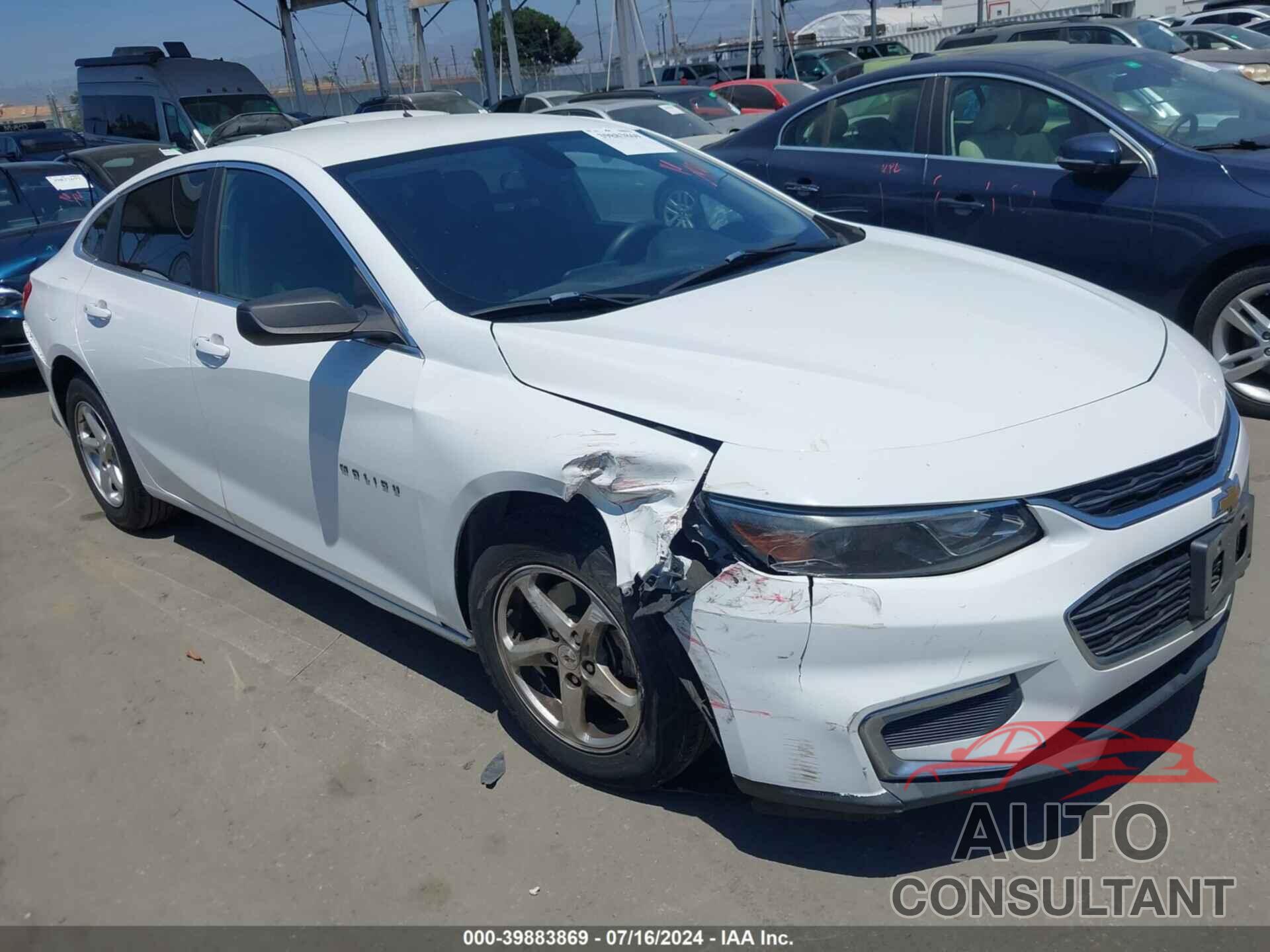 CHEVROLET MALIBU 2016 - 1G1ZB5ST6GF359987