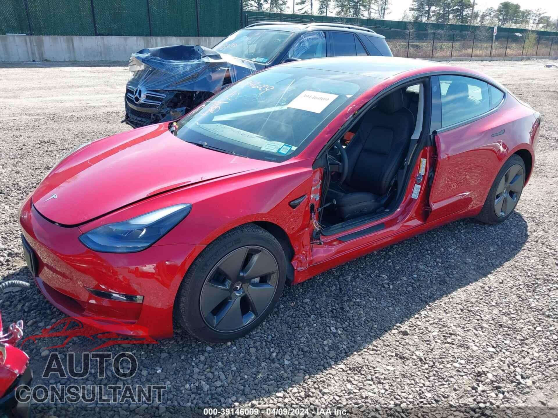 TESLA MODEL 3 2021 - 5YJ3E1EB0MF875441