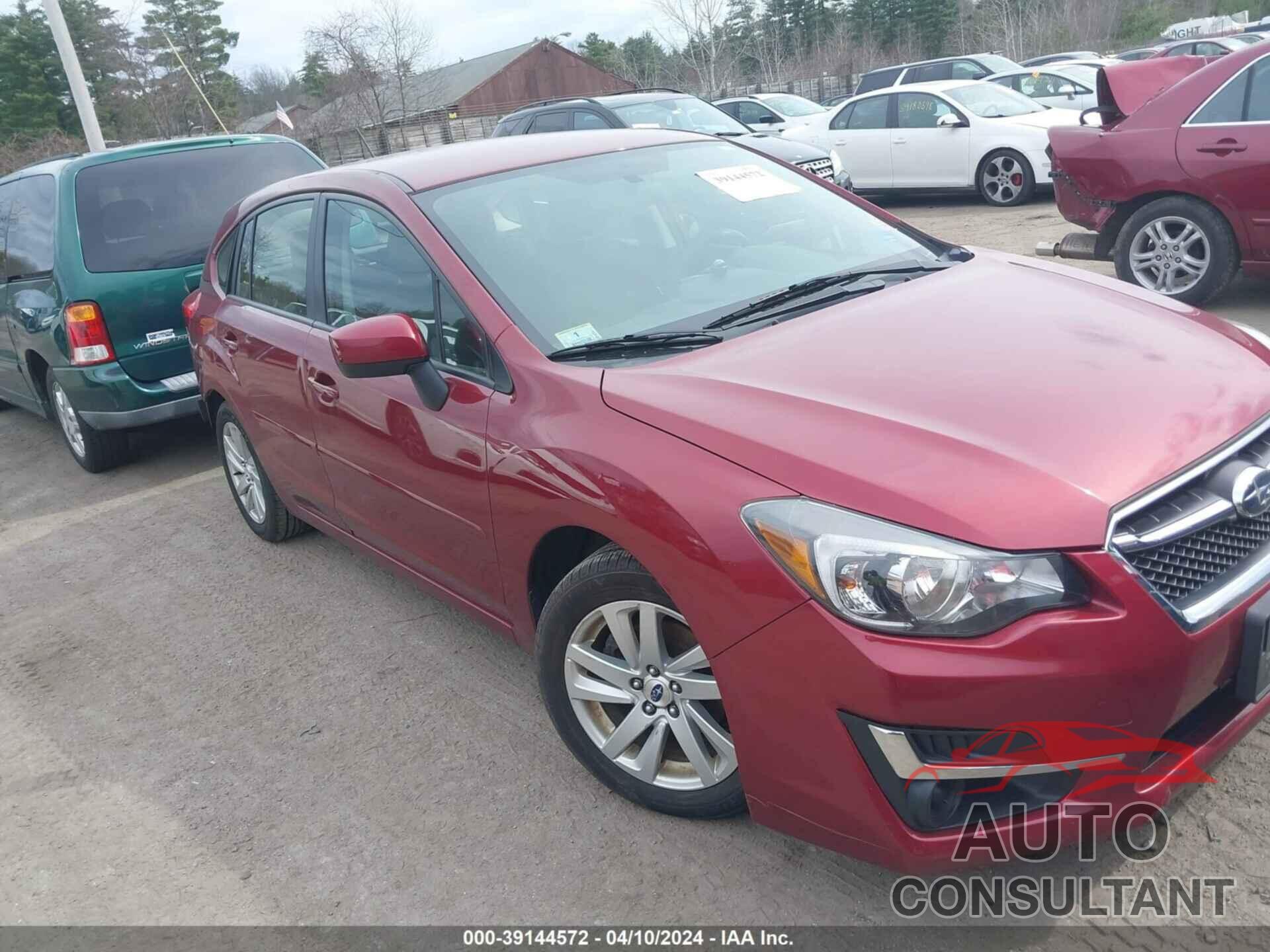 SUBARU IMPREZA 2016 - JF1GPAB61G8342754