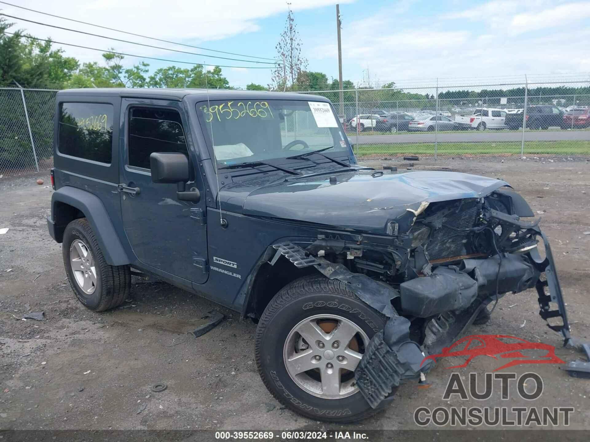 JEEP WRANGLER 2017 - 1C4AJWAG1HL560894