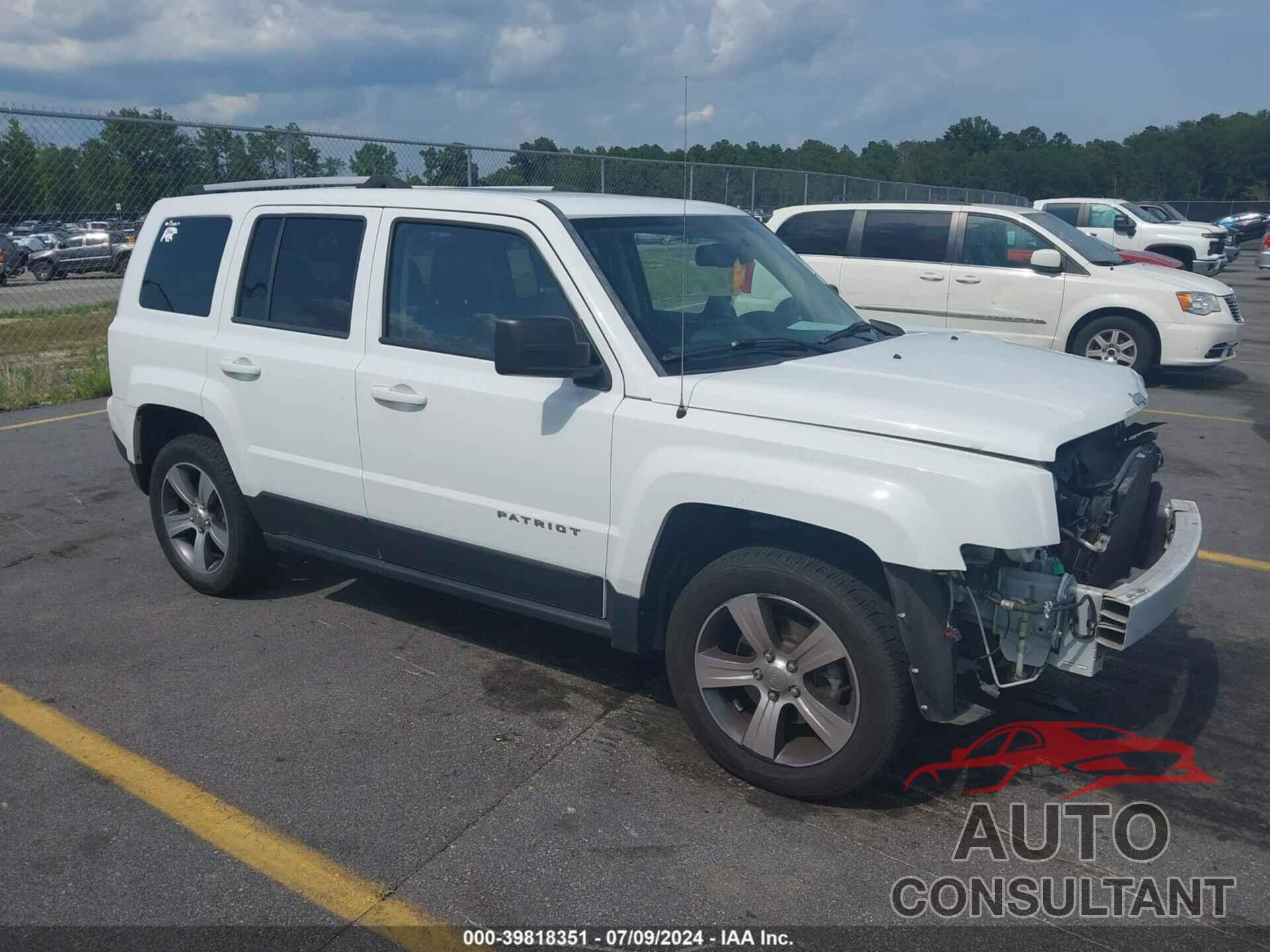 JEEP PATRIOT 2016 - 1C4NJPFA4GD621255