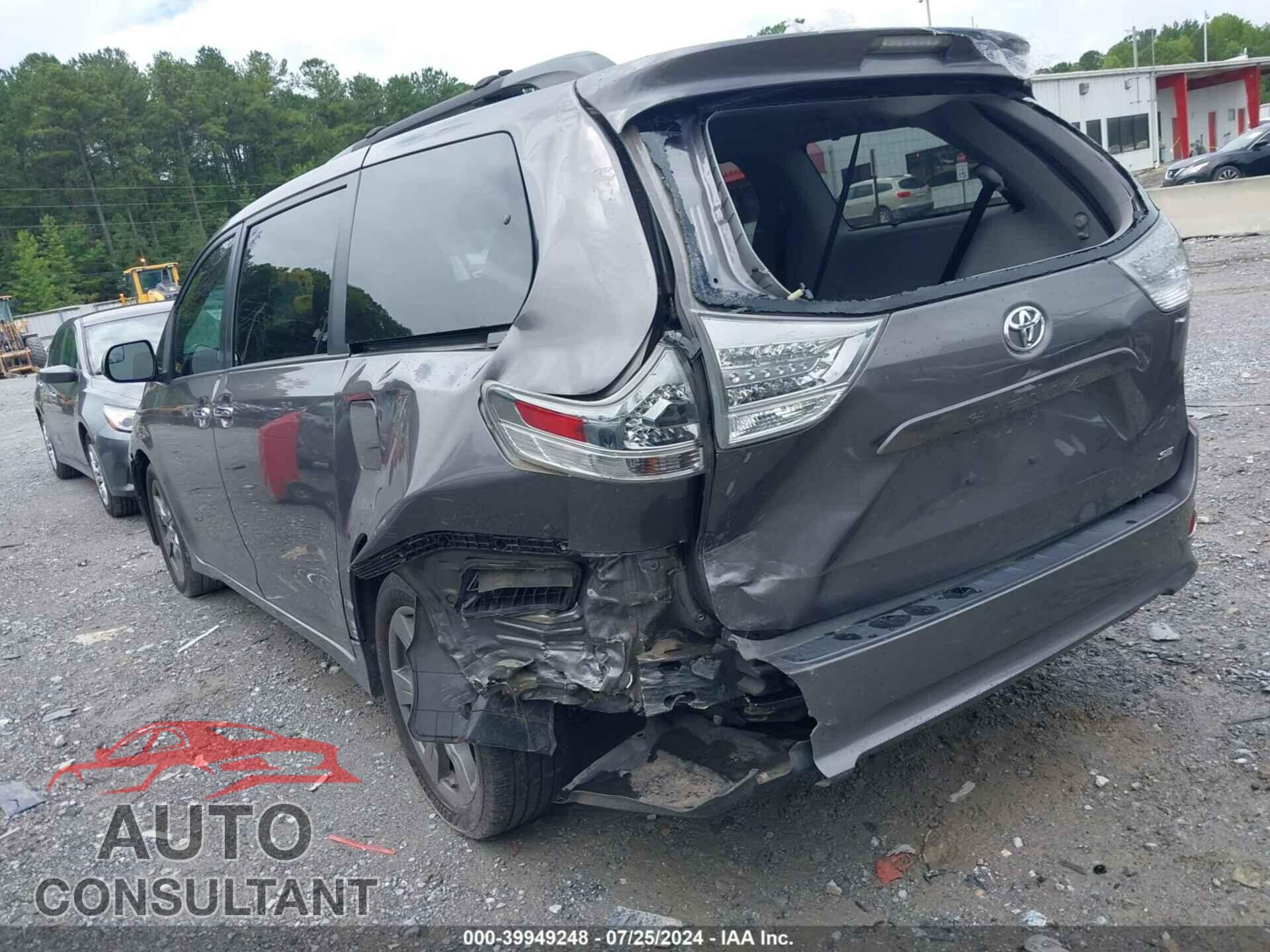 TOYOTA SIENNA 2017 - 5TDXZ3DC1HS829548