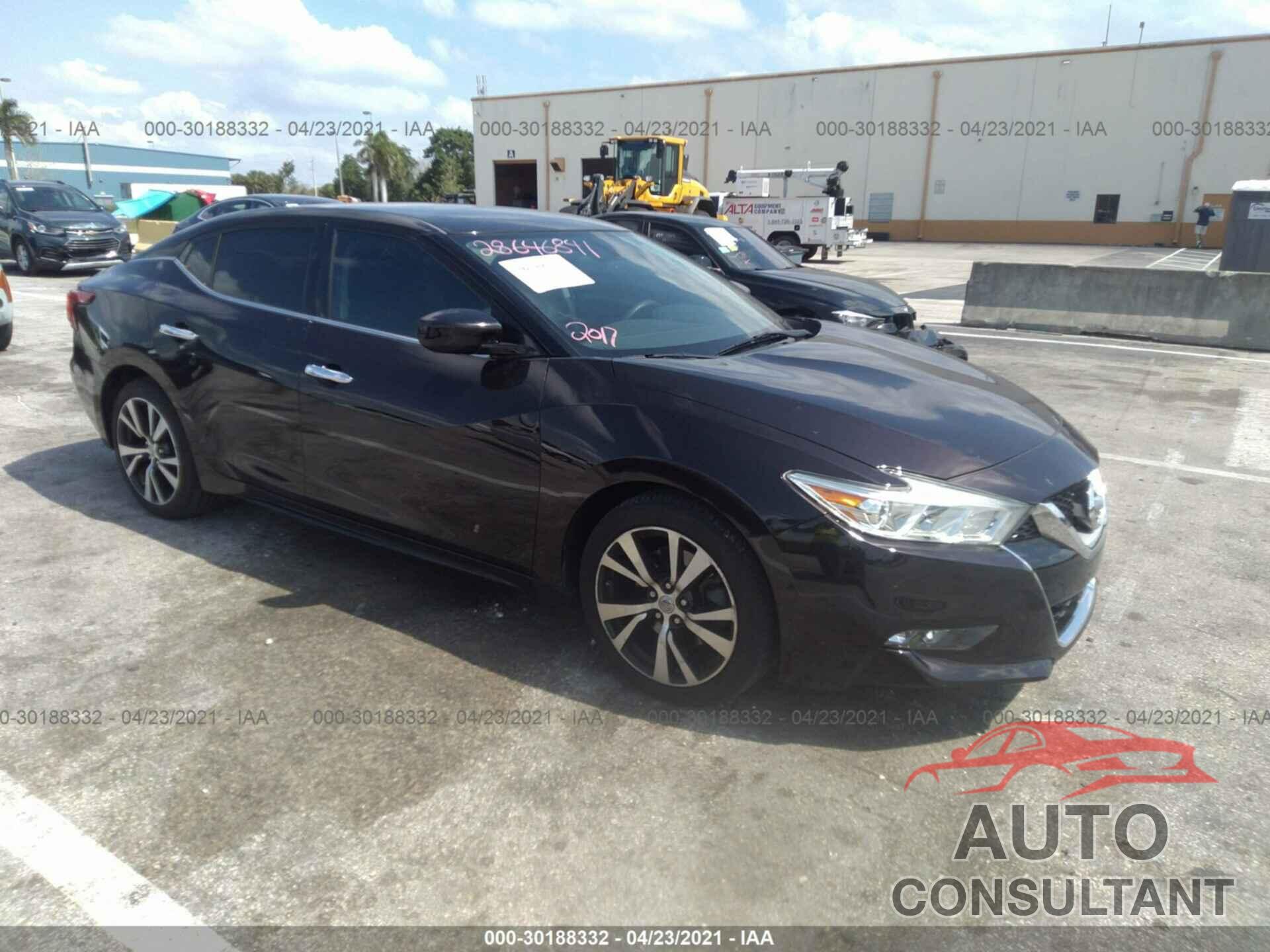 NISSAN MAXIMA 2017 - 1N4AA6AP6HC372166