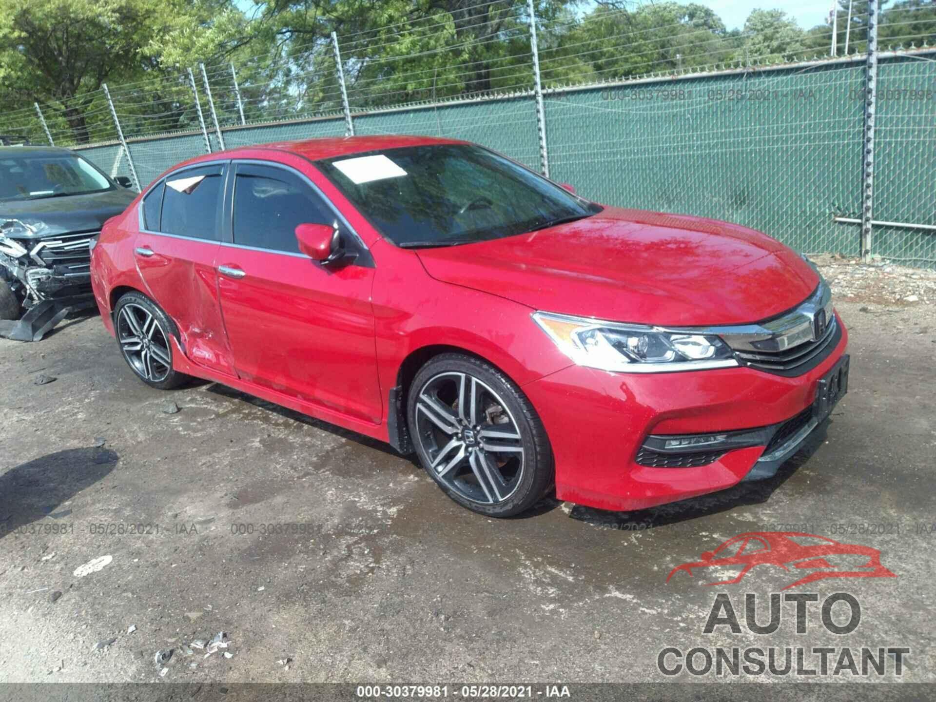 HONDA ACCORD SEDAN 2016 - 1HGCR2F59GA102906