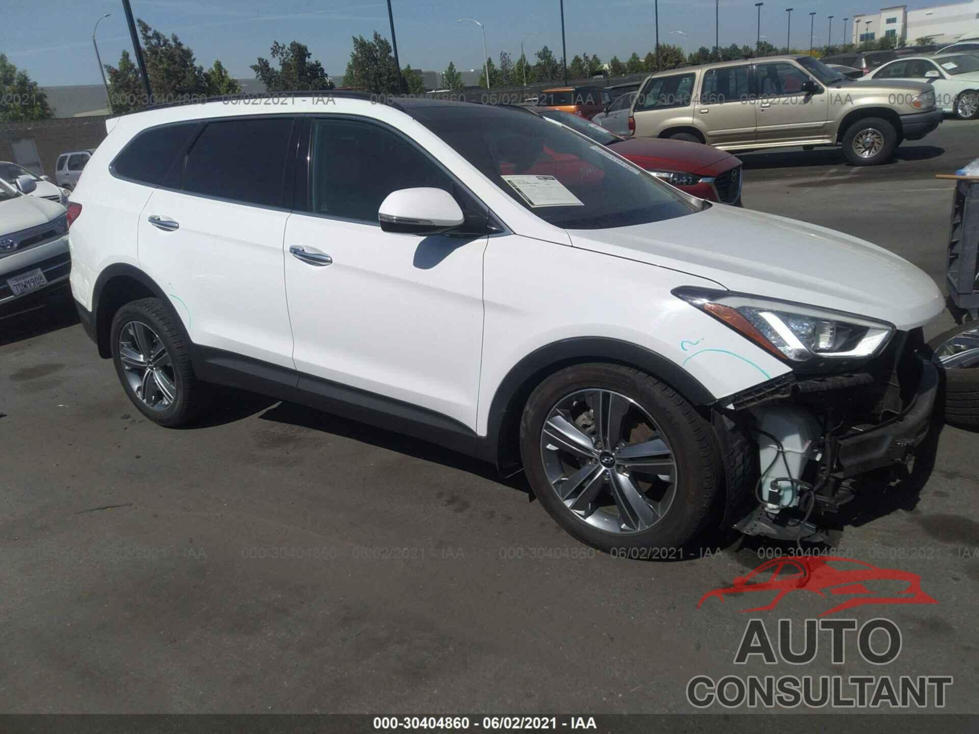 HYUNDAI SANTA FE 2016 - KM8SR4HFXGU143230