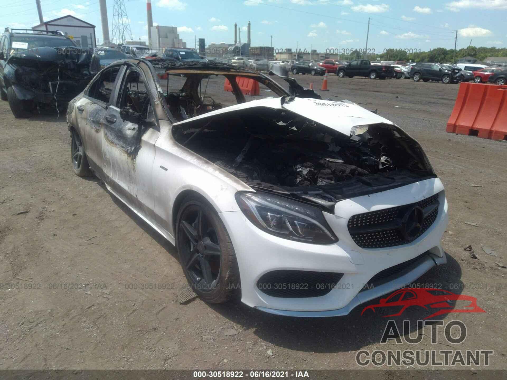 MERCEDES-BENZ C-CLASS 2016 - 55SWF6EB3GU109620