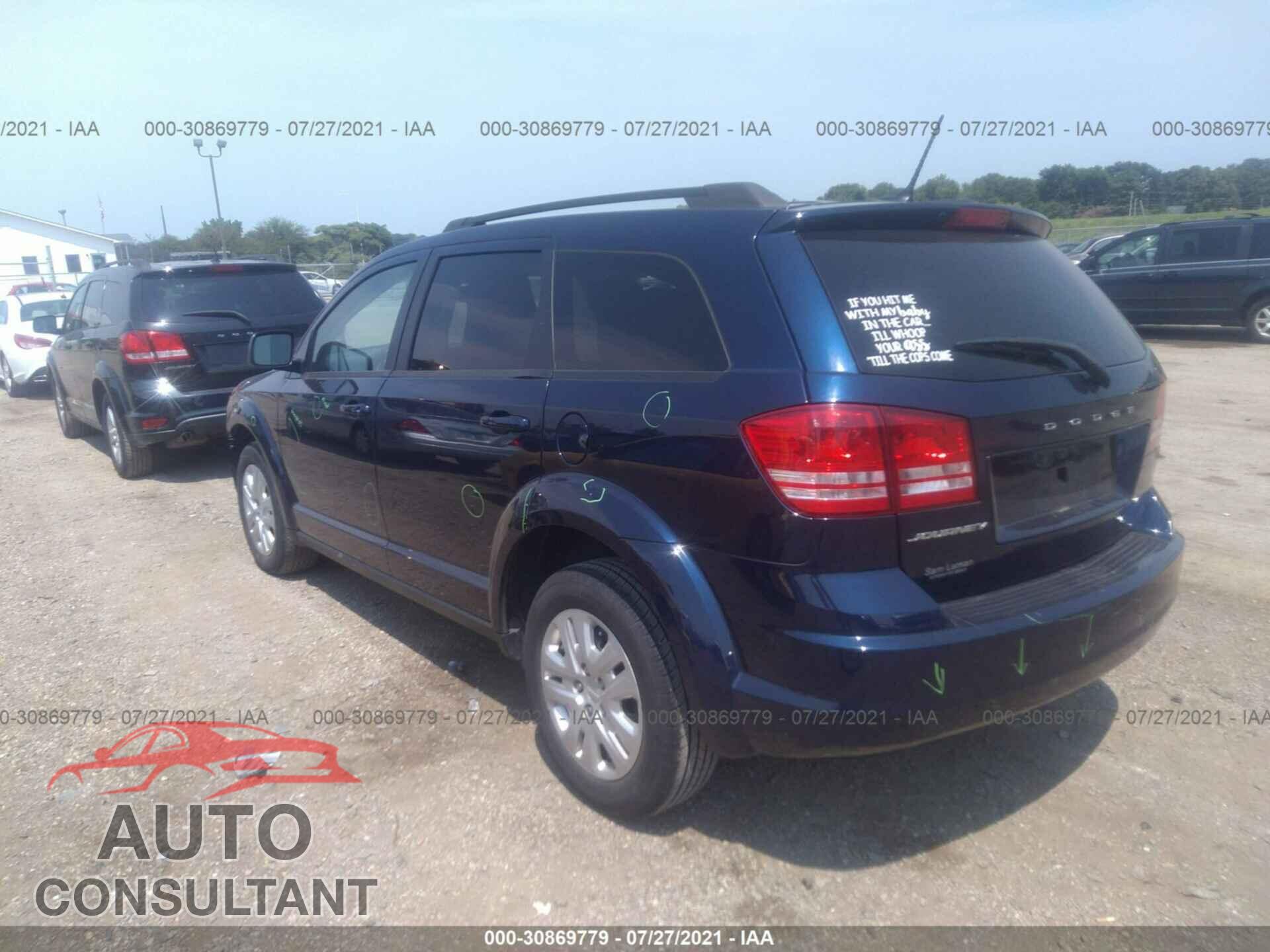 DODGE JOURNEY 2017 - 3C4PDCAB8HT504704