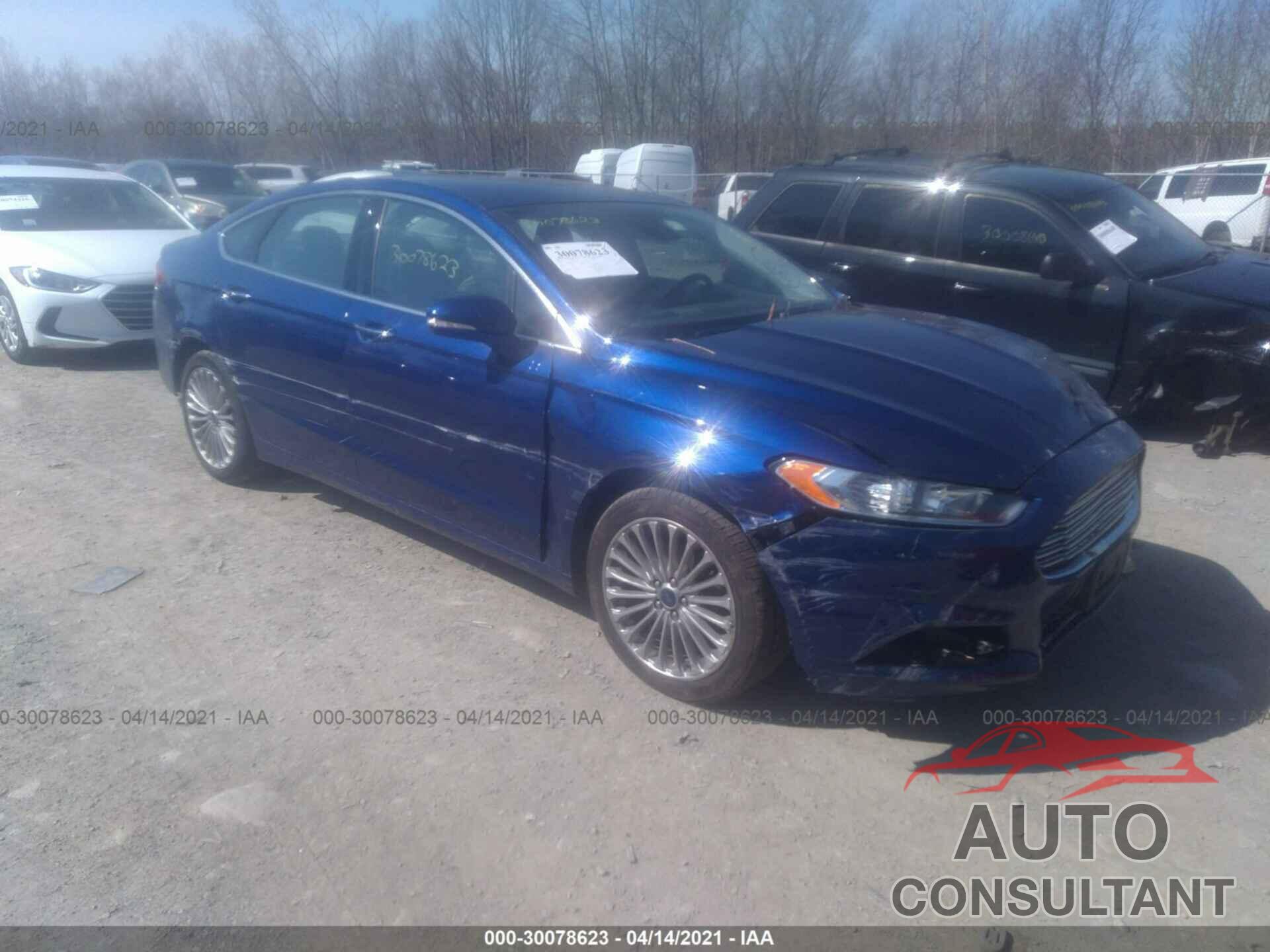 FORD FUSION 2016 - 3FA6P0K92GR272499