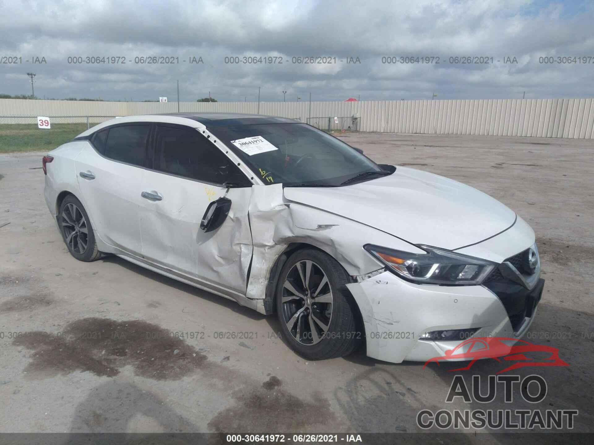 NISSAN MAXIMA 2017 - 1N4AA6AP0HC387939