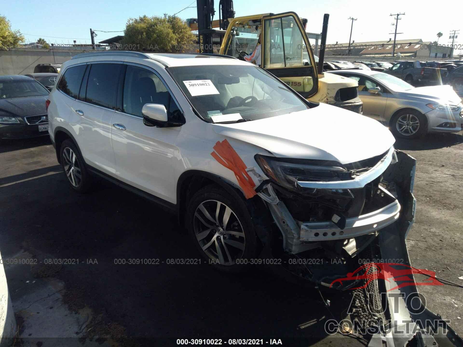 HONDA PILOT 2017 - 5FNYF5H92HB013217