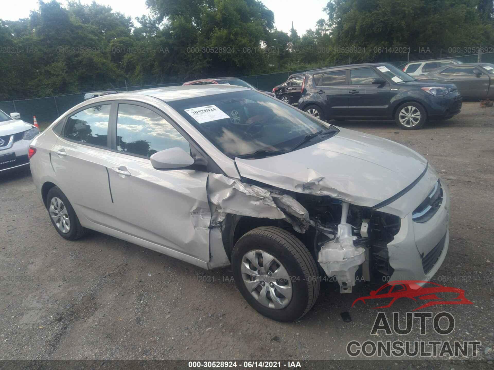HYUNDAI ACCENT 2016 - KMHCT4AE5GU068072