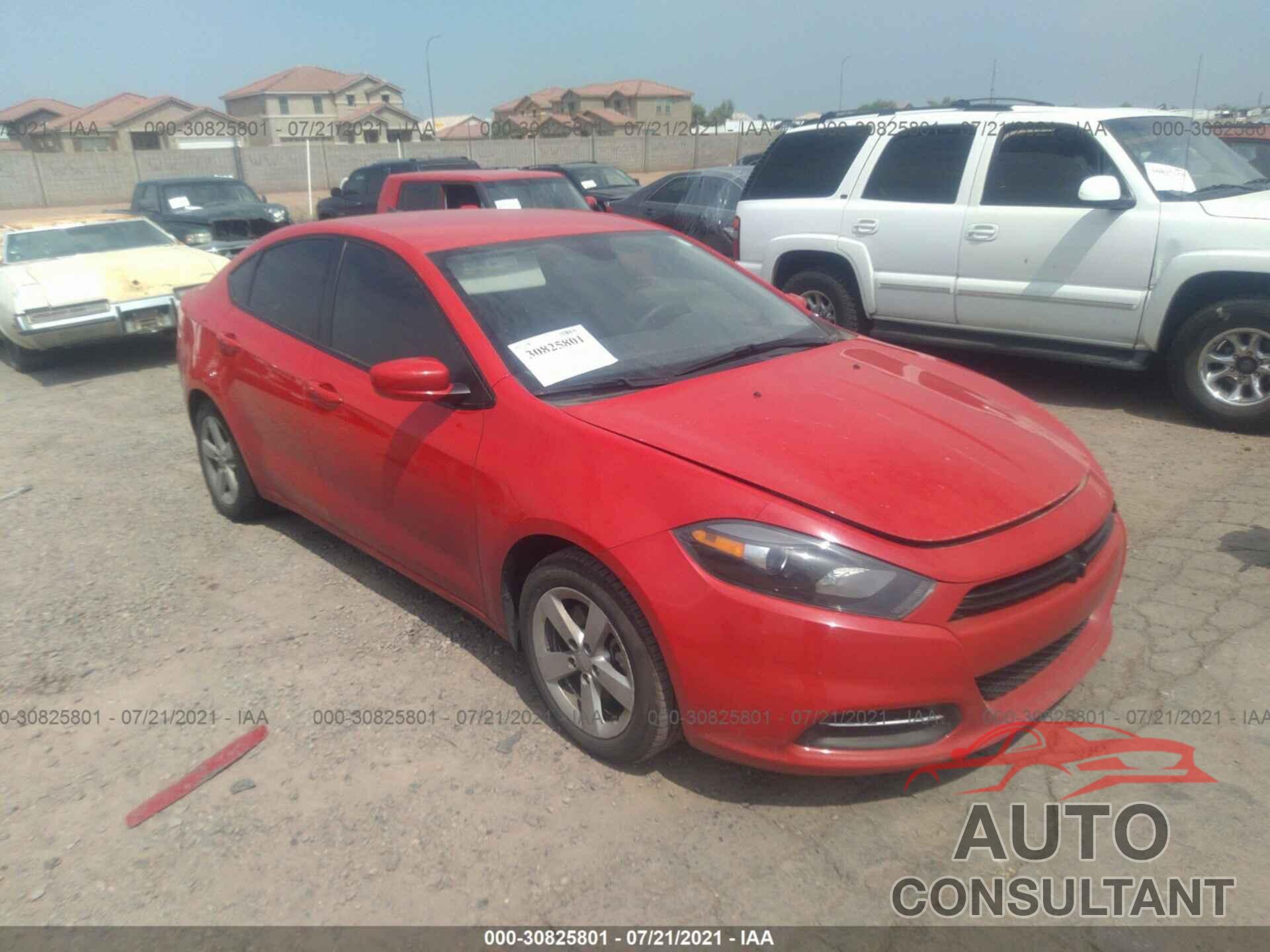 DODGE DART 2016 - 1C3CDFBB2GD645209