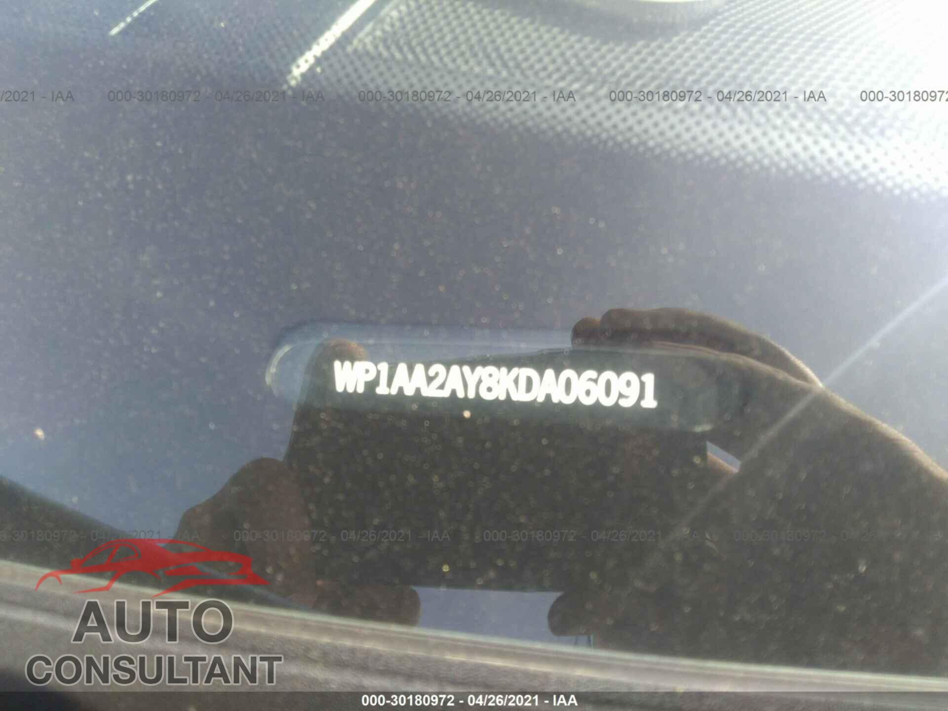 PORSCHE CAYENNE 2019 - WP1AA2AY8KDA06091
