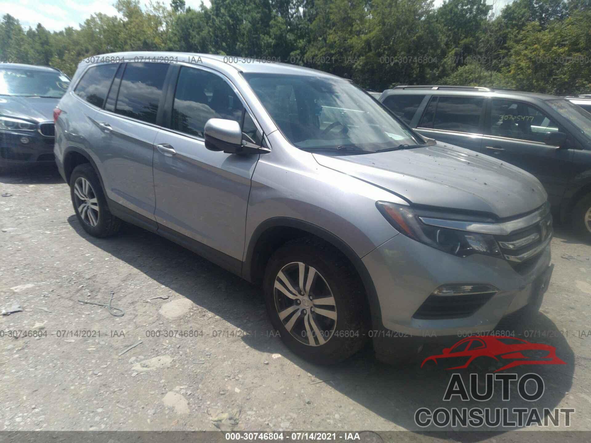 HONDA PILOT 2016 - 5FNYF6H4XGB029464