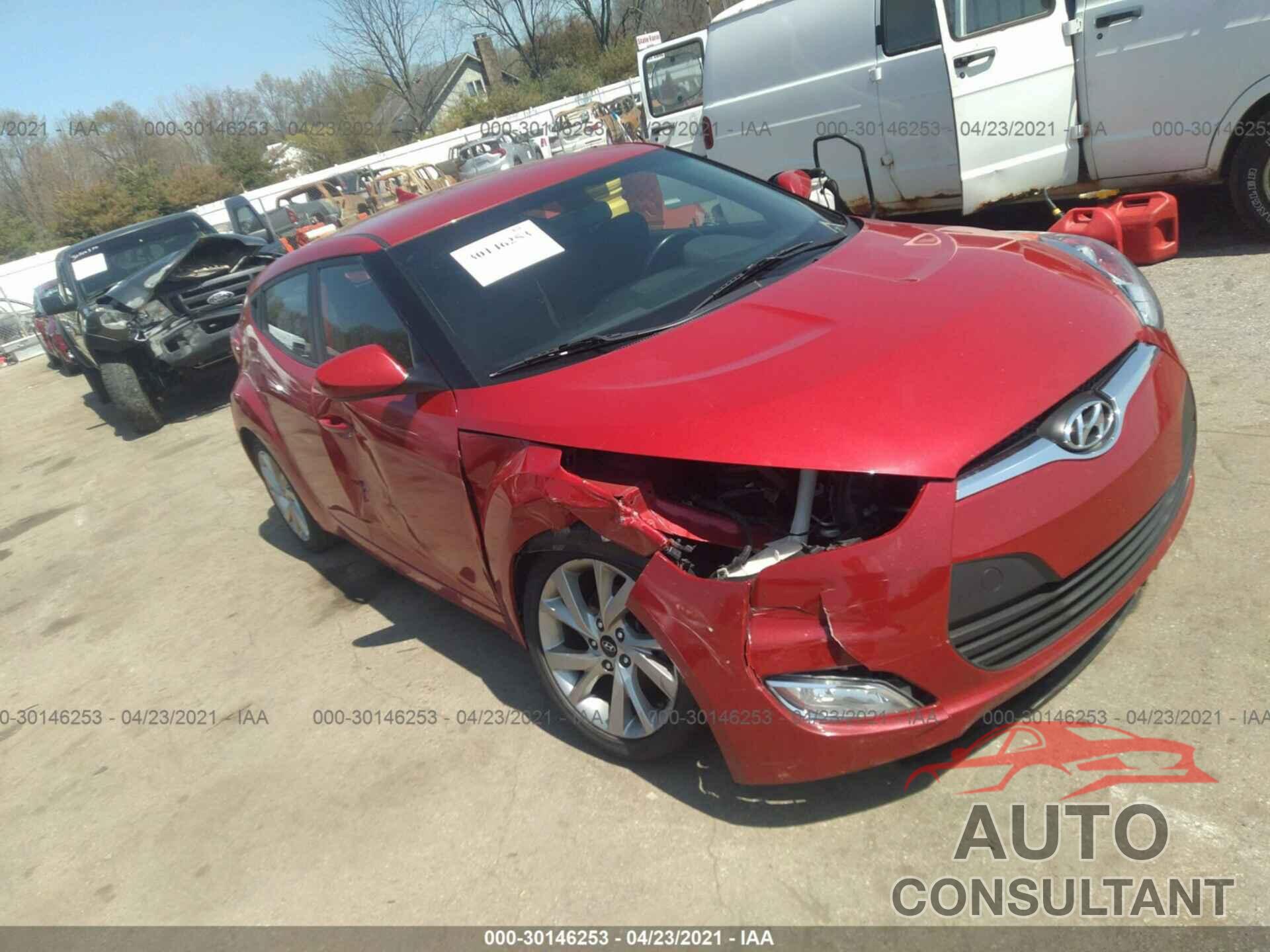 HYUNDAI VELOSTER 2017 - KMHTC6AD5HU307639