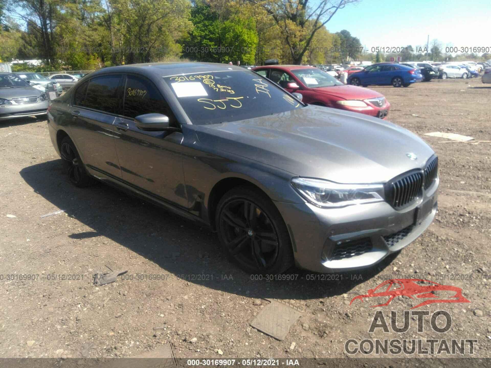 BMW 7 SERIES 2016 - WBA7F2C50GG420257