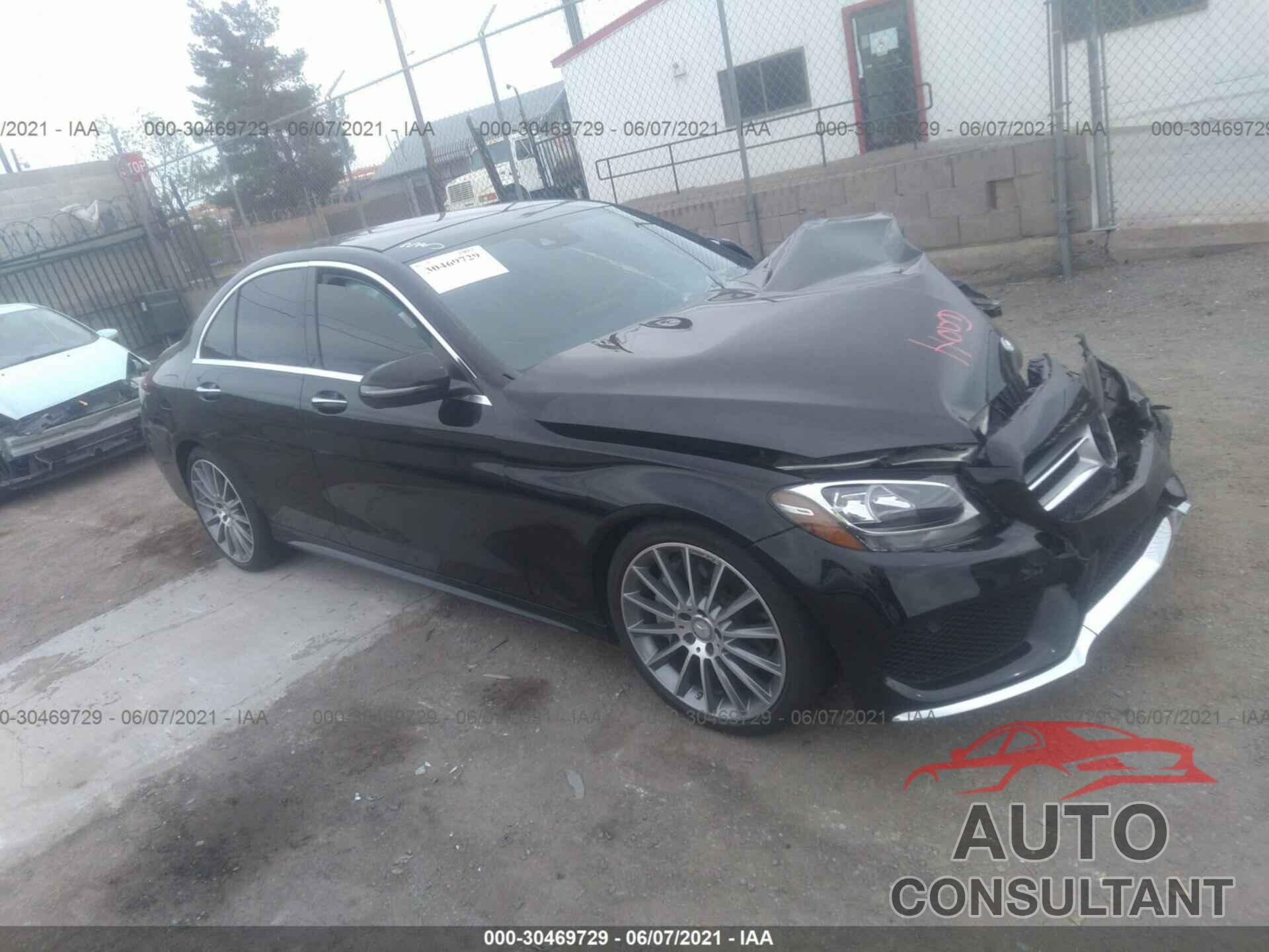MERCEDES-BENZ C-CLASS 2016 - 55SWF4JB6GU145277