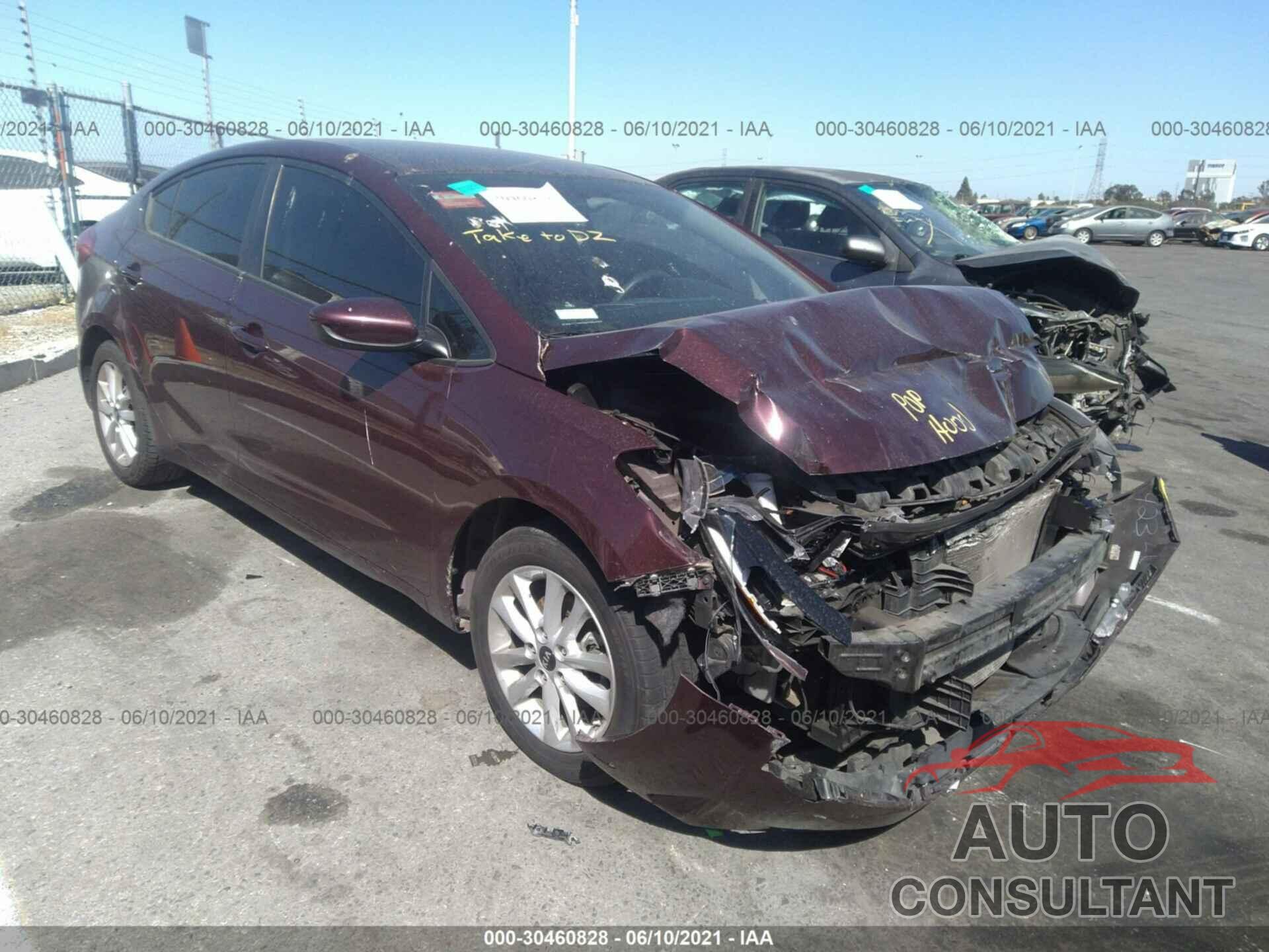 KIA FORTE 2017 - 3KPFL4A73HE005930