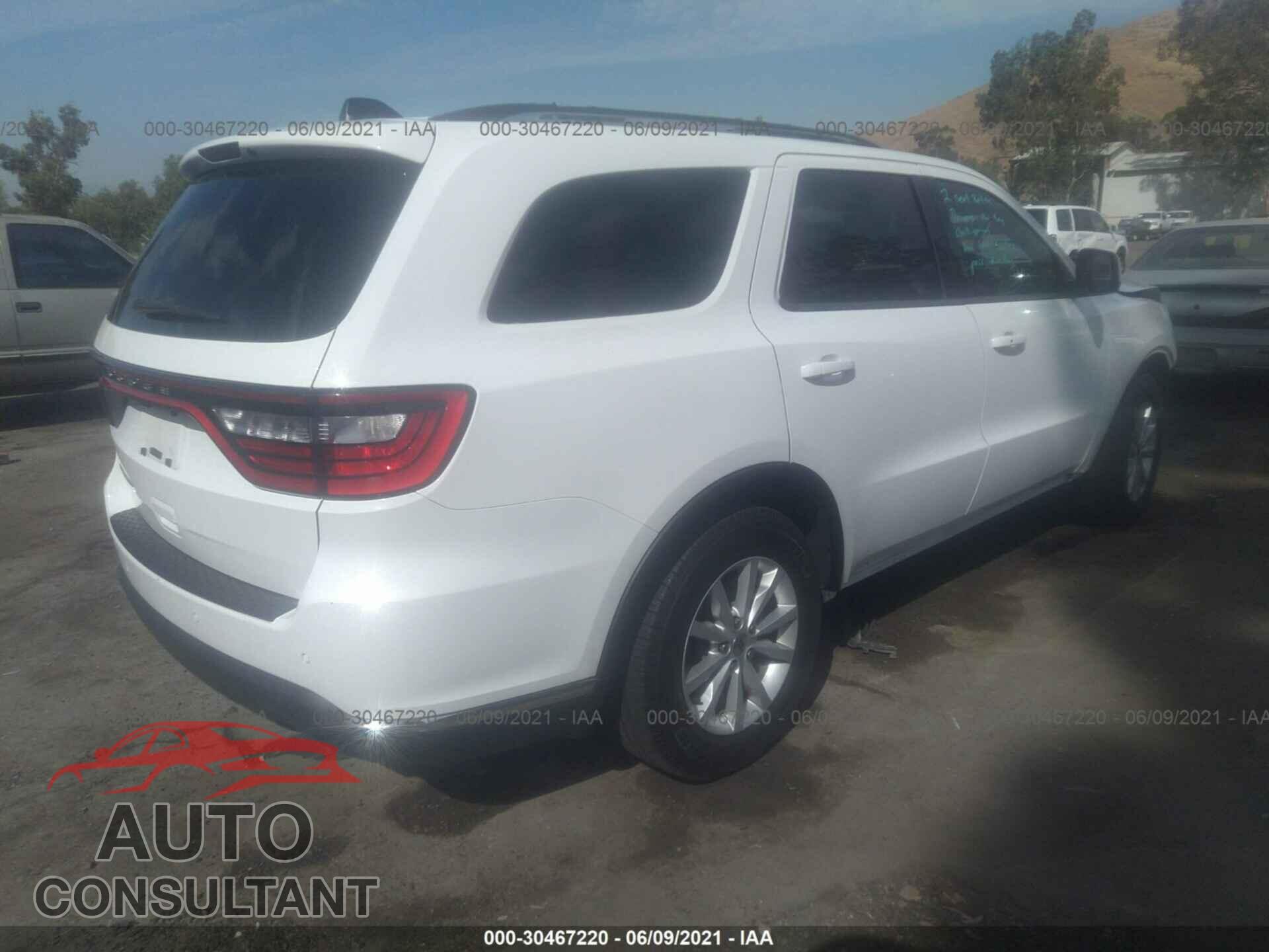 DODGE DURANGO 2020 - 1C4RDHAG9LC129749