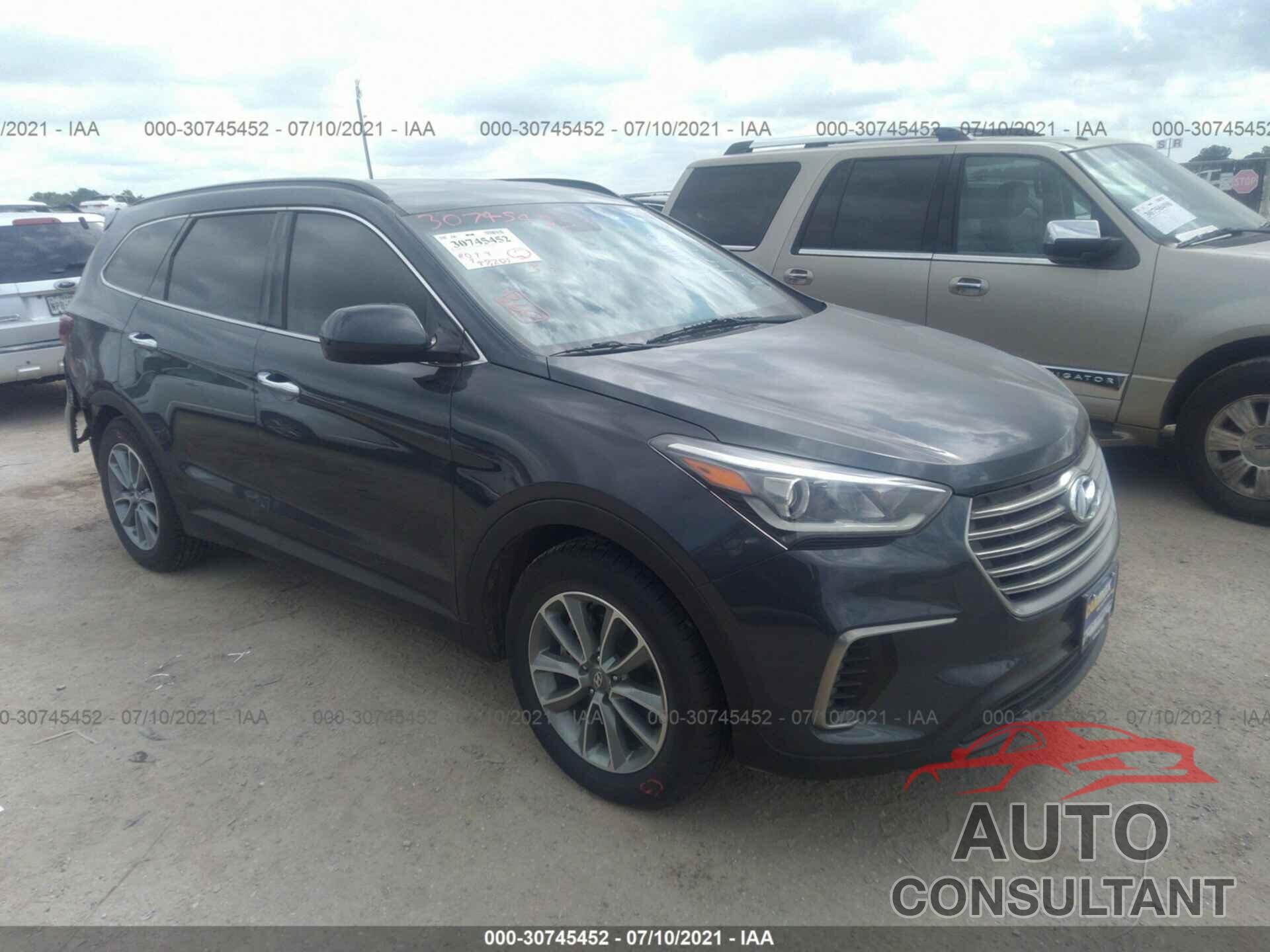 HYUNDAI SANTA FE 2017 - KM8SM4HF6HU234754