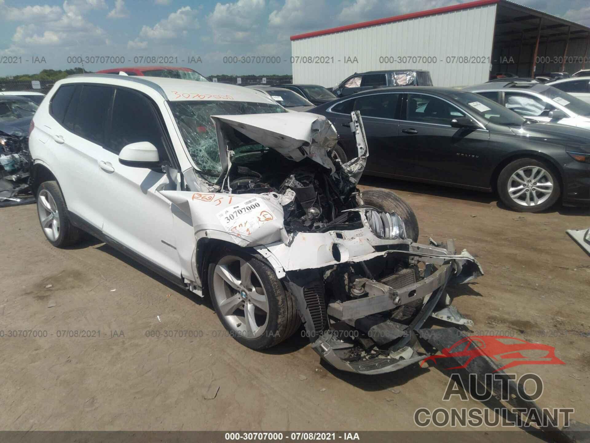 BMW X3 2017 - 5UXWZ7C51H0U44742