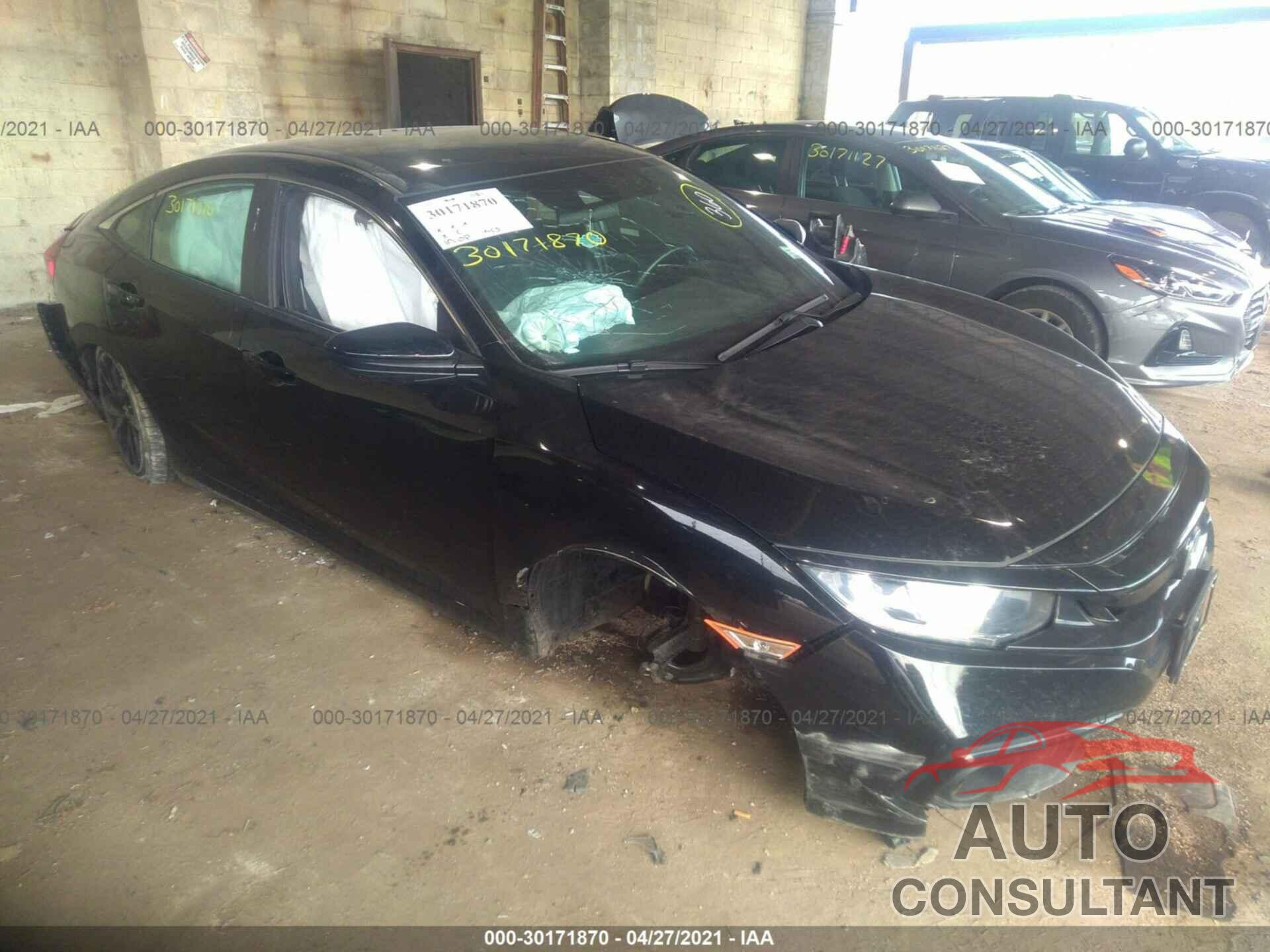 HONDA CIVIC SEDAN 2019 - 2HGFC2F8XKH548081