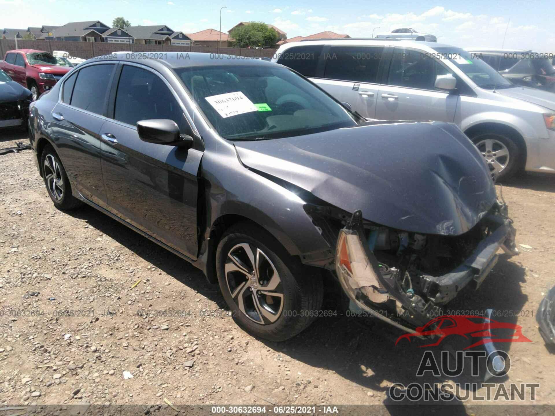 HONDA ACCORD SEDAN 2016 - 1HGCR2F30GA076467
