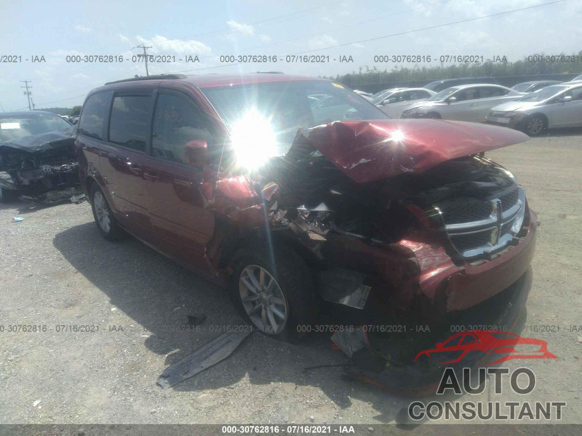 DODGE GRAND CARAVAN 2016 - 2C4RDGCG0GR312381