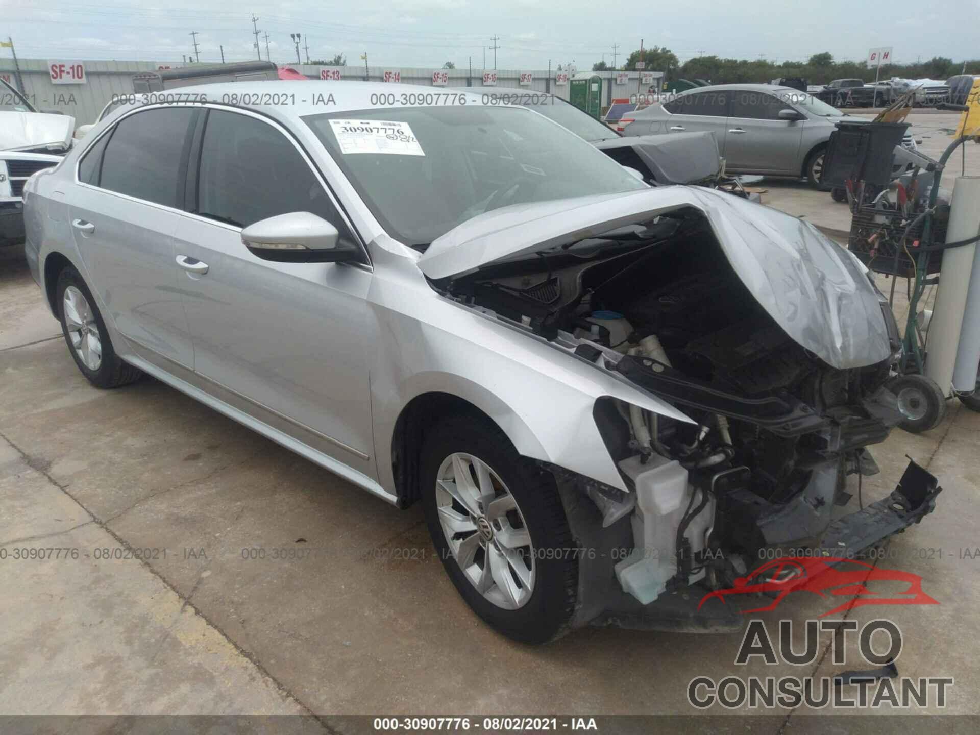 VOLKSWAGEN PASSAT 2016 - 1VWAS7A37GC051758