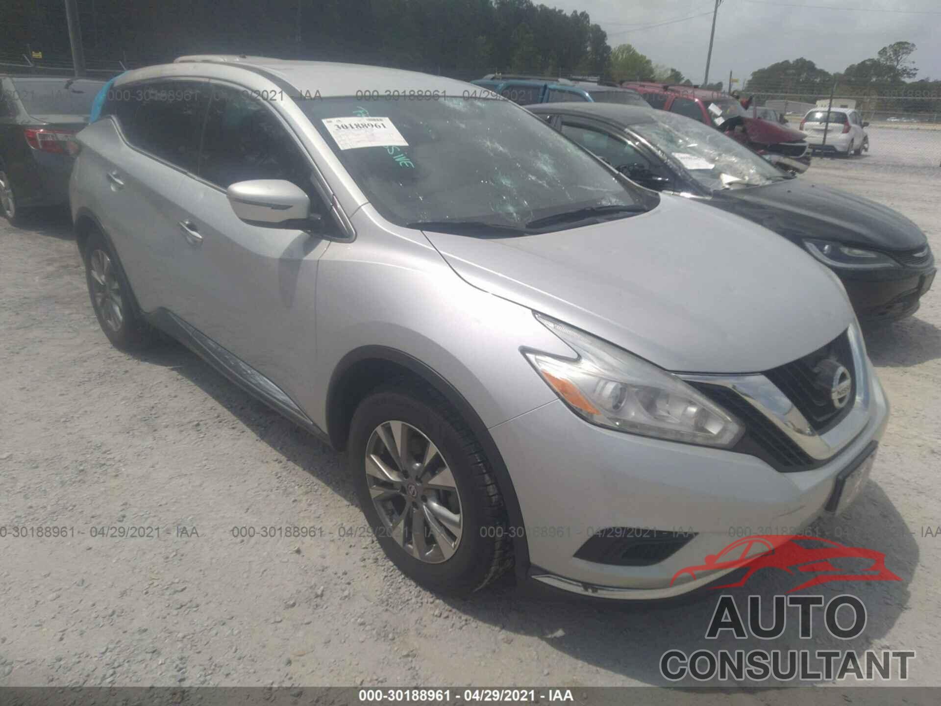 NISSAN MURANO 2016 - 5N1AZ2MG1GN125594