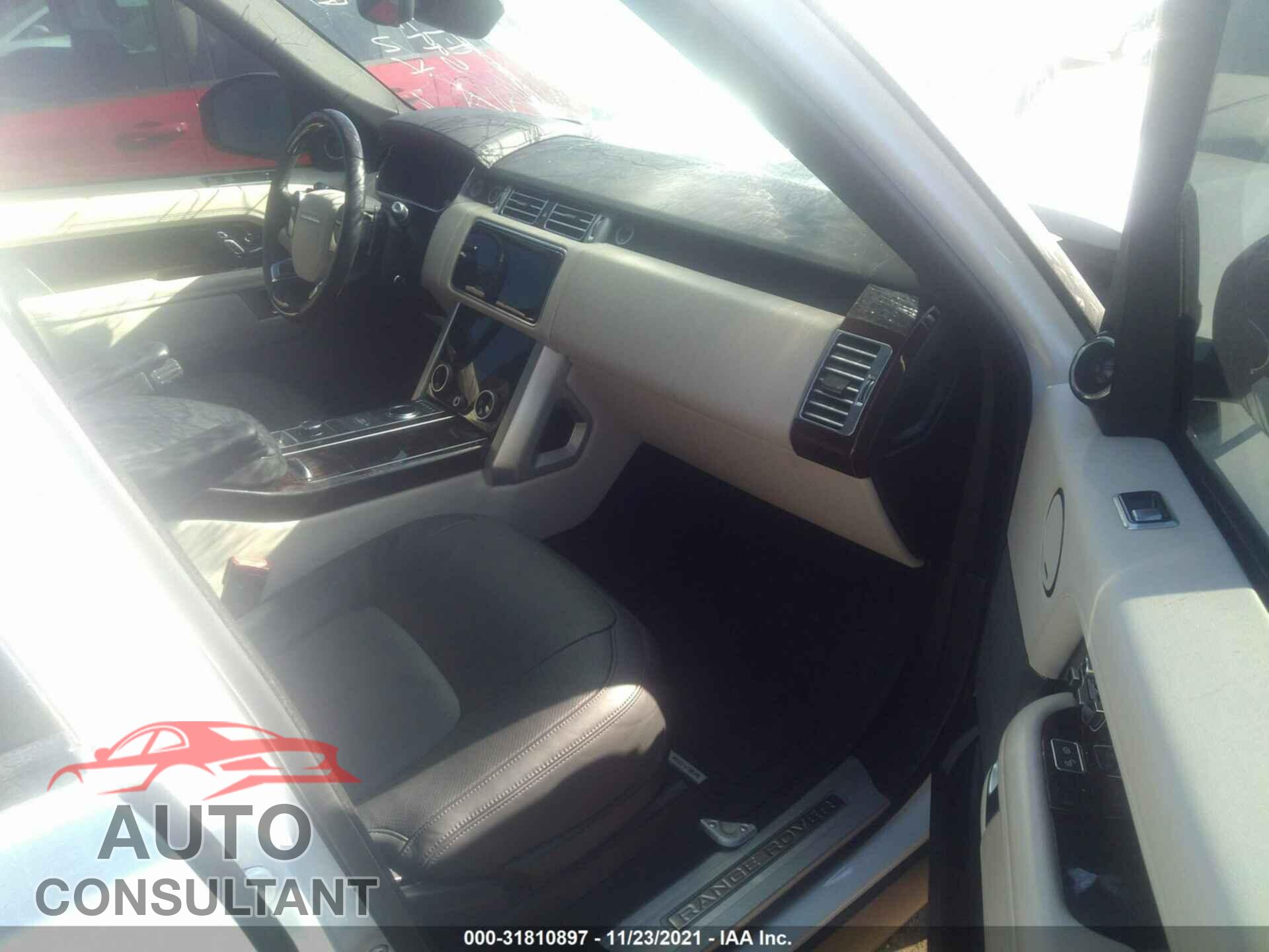 LAND ROVER RANGE ROVER 2020 - SALGS5SE6LA599766