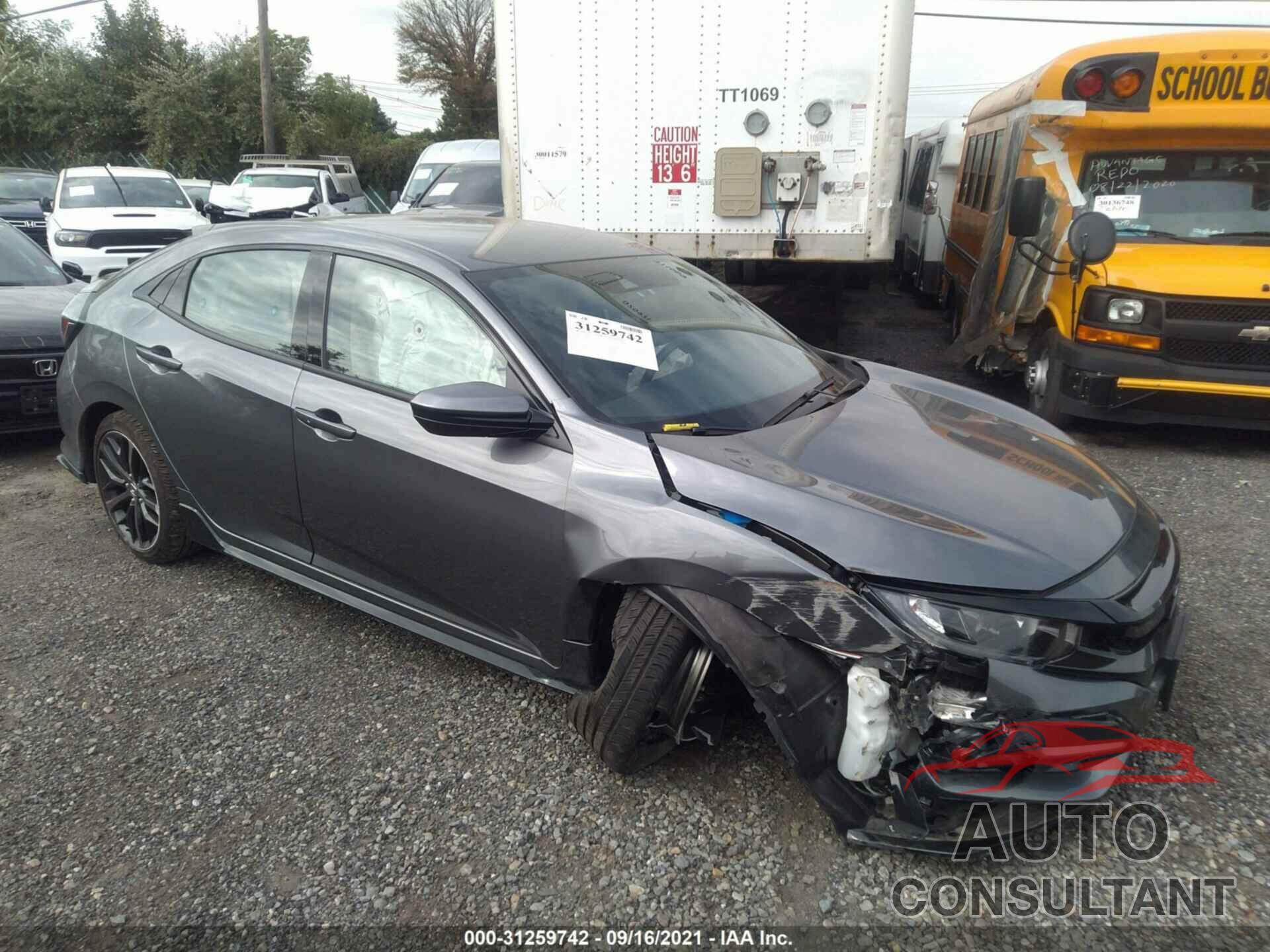 HONDA CIVIC HATCHBACK 2021 - SHHFK7H46MU410280