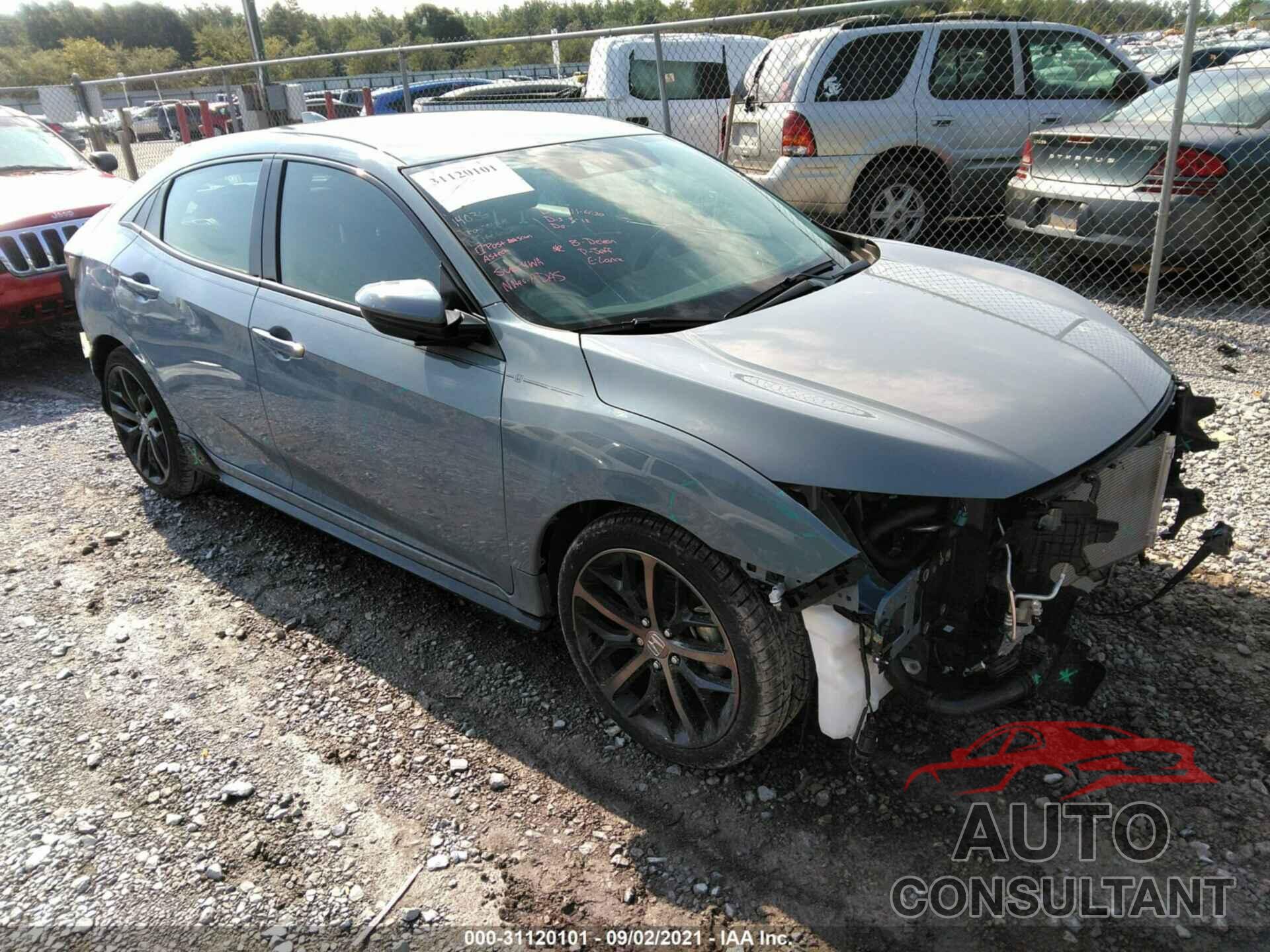 HONDA CIVIC HATCHBACK 2021 - SHHFK7H49MU225673