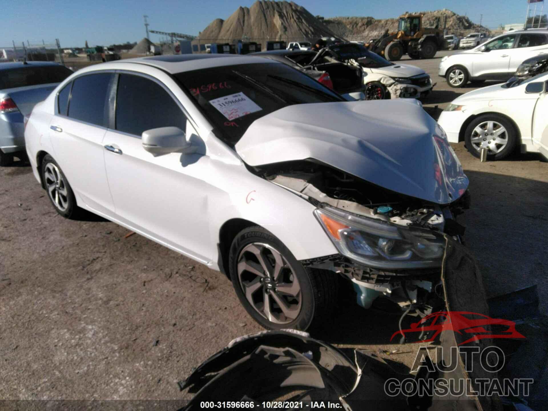 HONDA ACCORD SEDAN 2016 - 1HGCR2F88GA166753