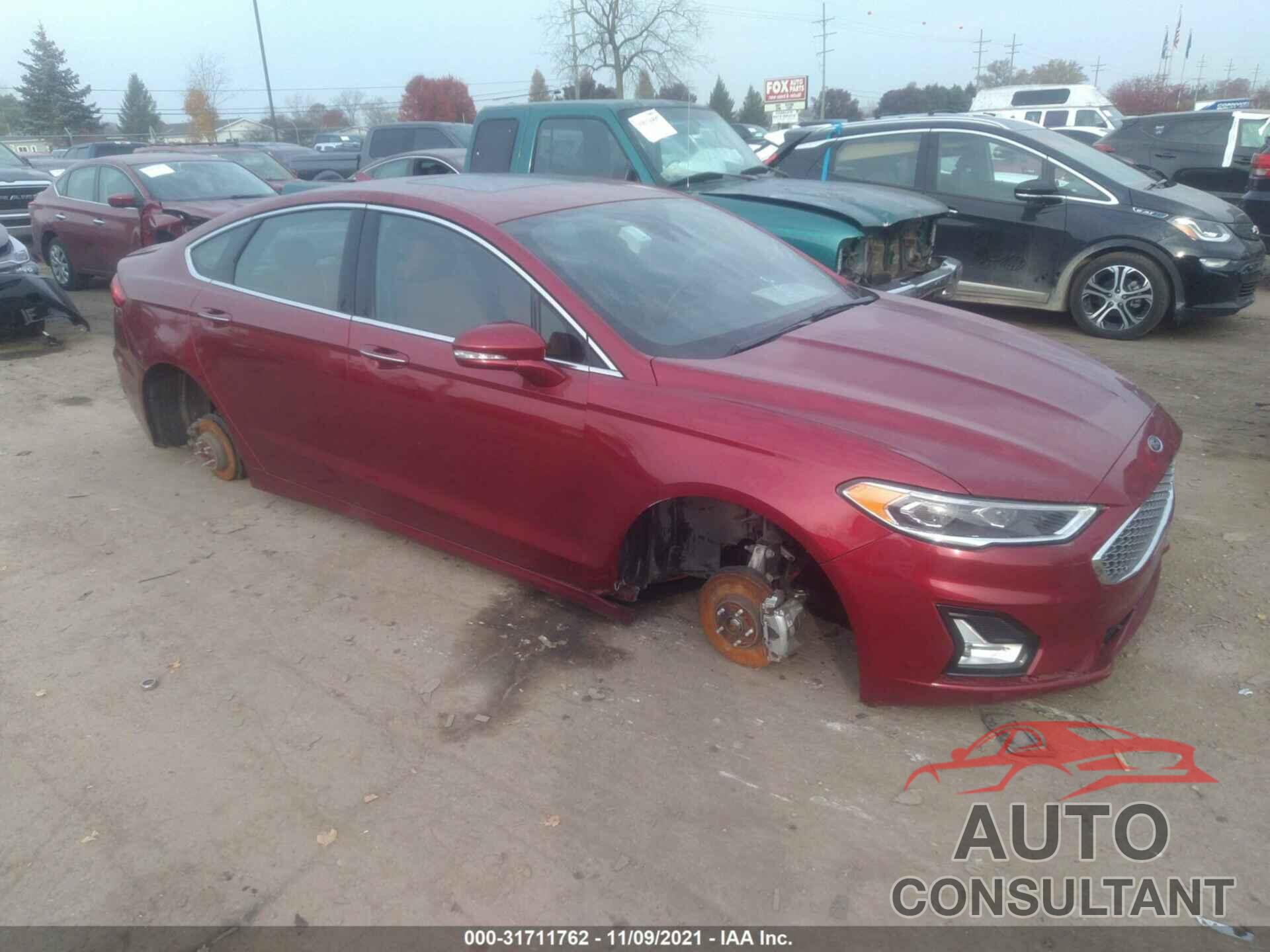 FORD FUSION 2019 - 3FA6P0D91KR205835