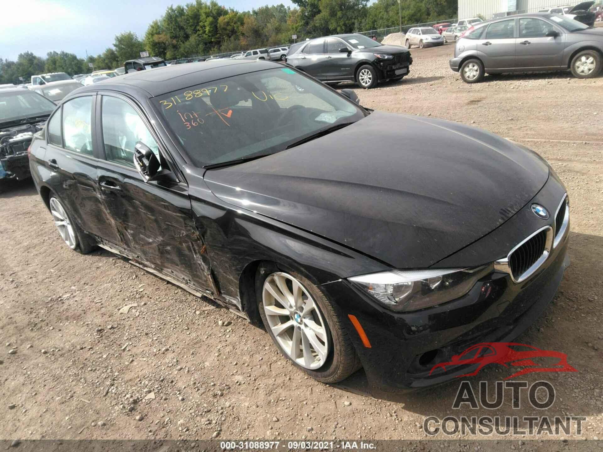 BMW 3 SERIES 2016 - WBA8E5G52GNT40246