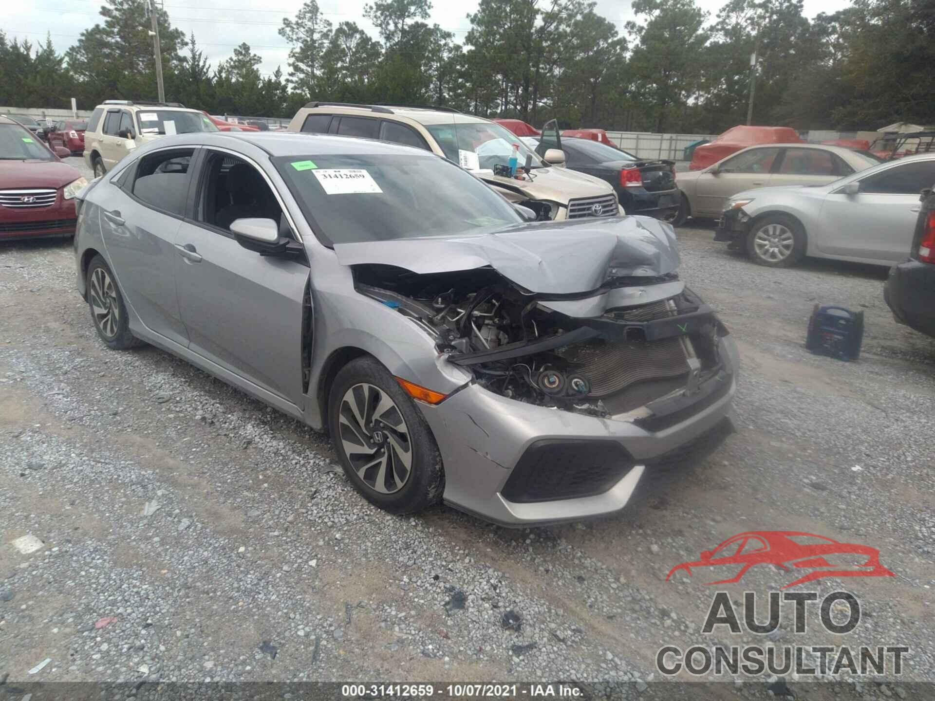 HONDA CIVIC HATCHBACK 2018 - SHHFK7H24JU219841