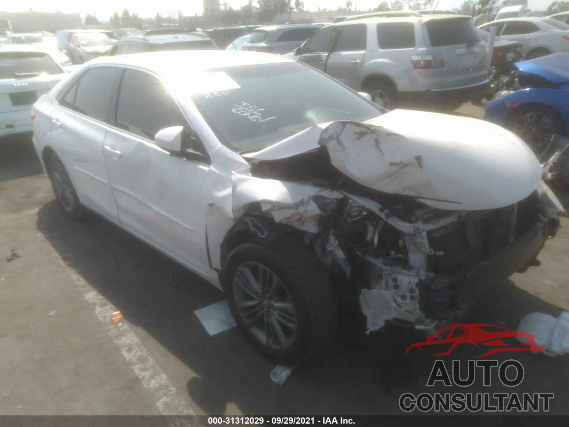 TOYOTA CAMRY 2017 - 4T1BF1FK9HU622814