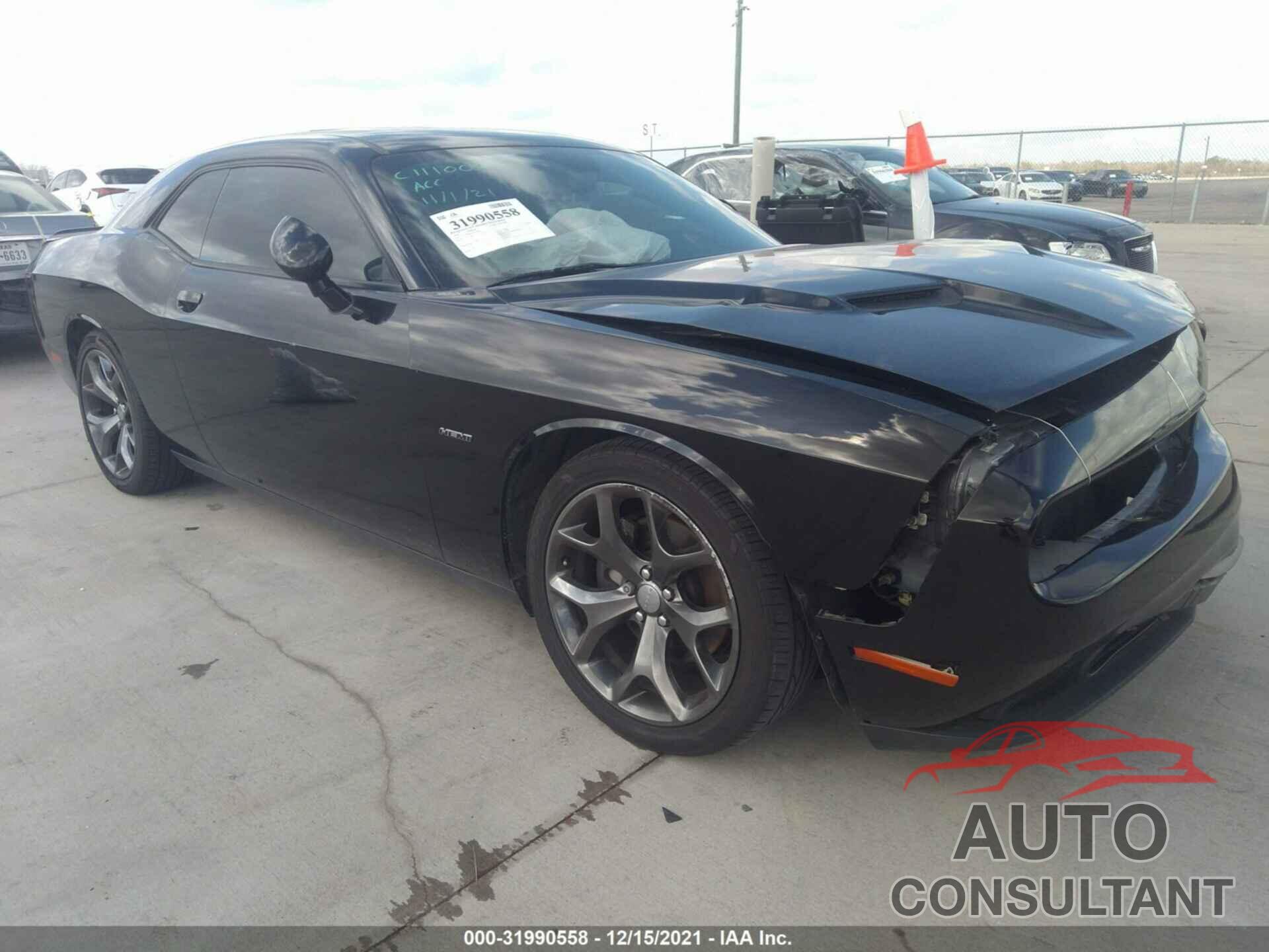 DODGE CHALLENGER 2016 - 2C3CDZBT6GH226289