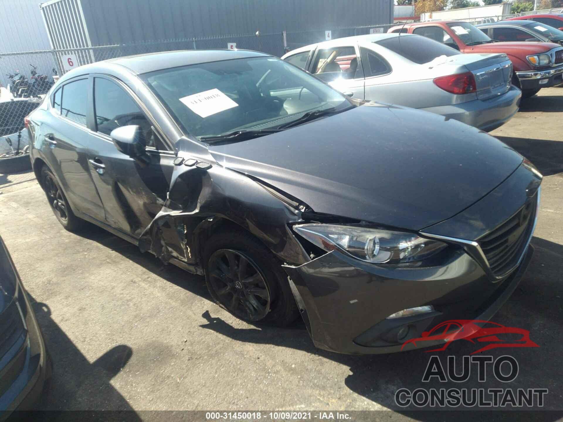 MAZDA MAZDA3 2016 - JM1BM1X73G1331617