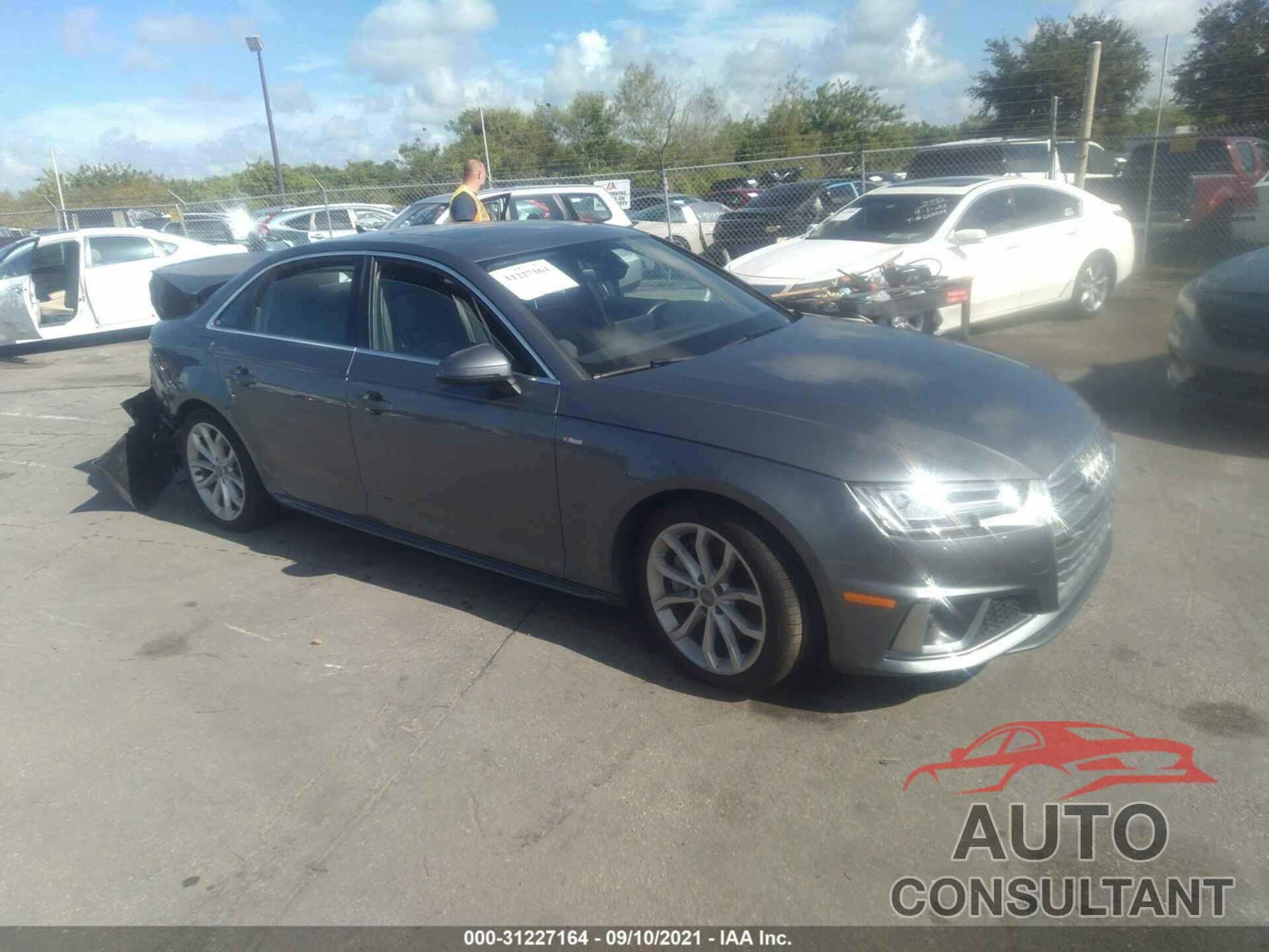 AUDI A4 2019 - WAUENAF44KN007110