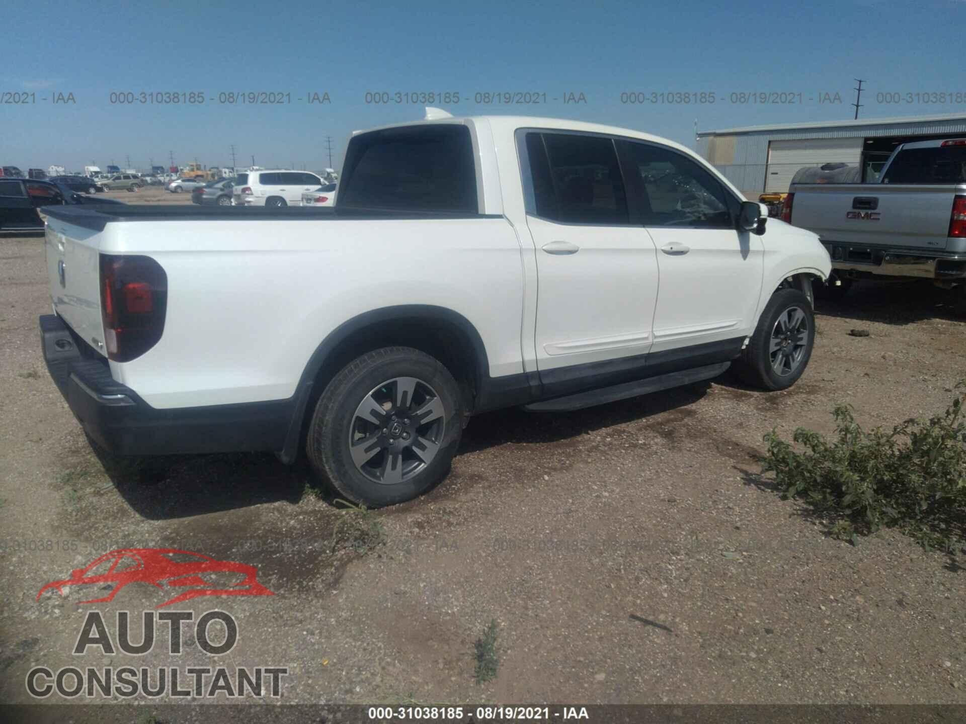 HONDA RIDGELINE 2017 - 5FPYK3F67HB019479