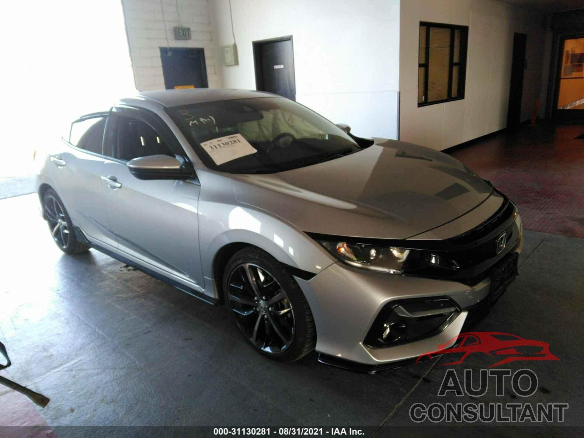 HONDA CIVIC HATCHBACK 2020 - SHHFK7H40LU412833