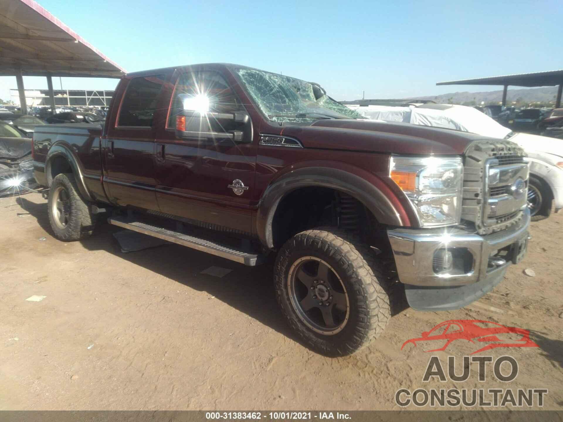 FORD SUPER DUTY F-250 SRW 2016 - 1FT7W2BT9GED12704