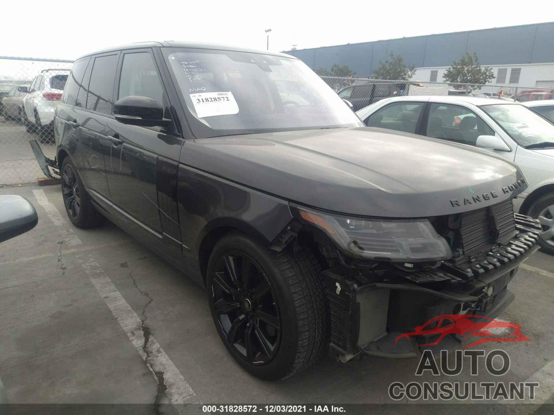 LAND ROVER RANGE ROVER 2019 - SALGS2RE6KA547301