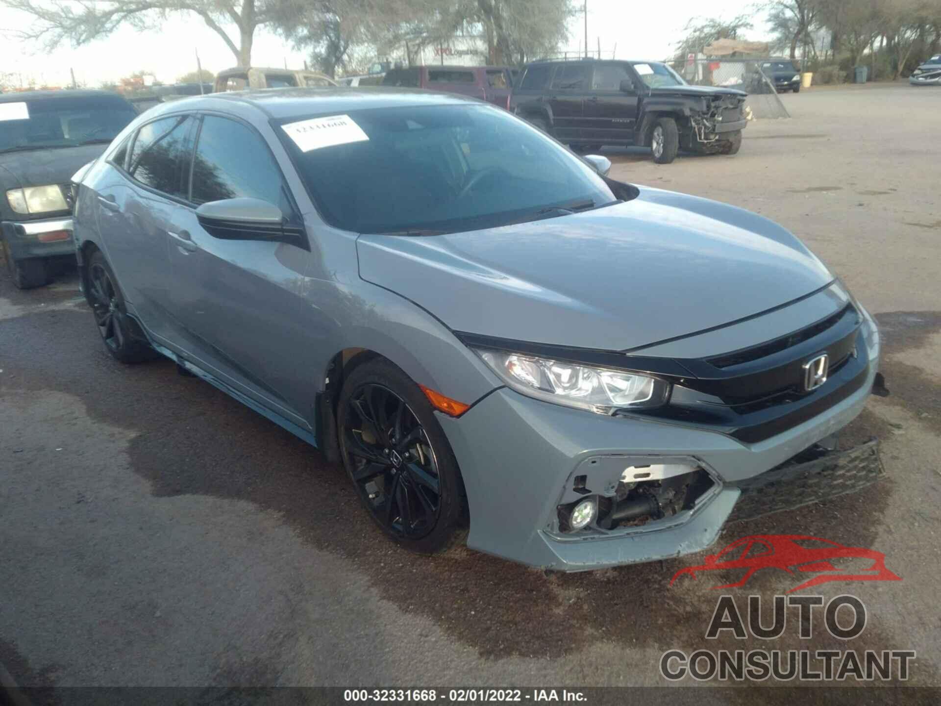 HONDA CIVIC HATCHBACK 2019 - SHHFK7H43KU223818