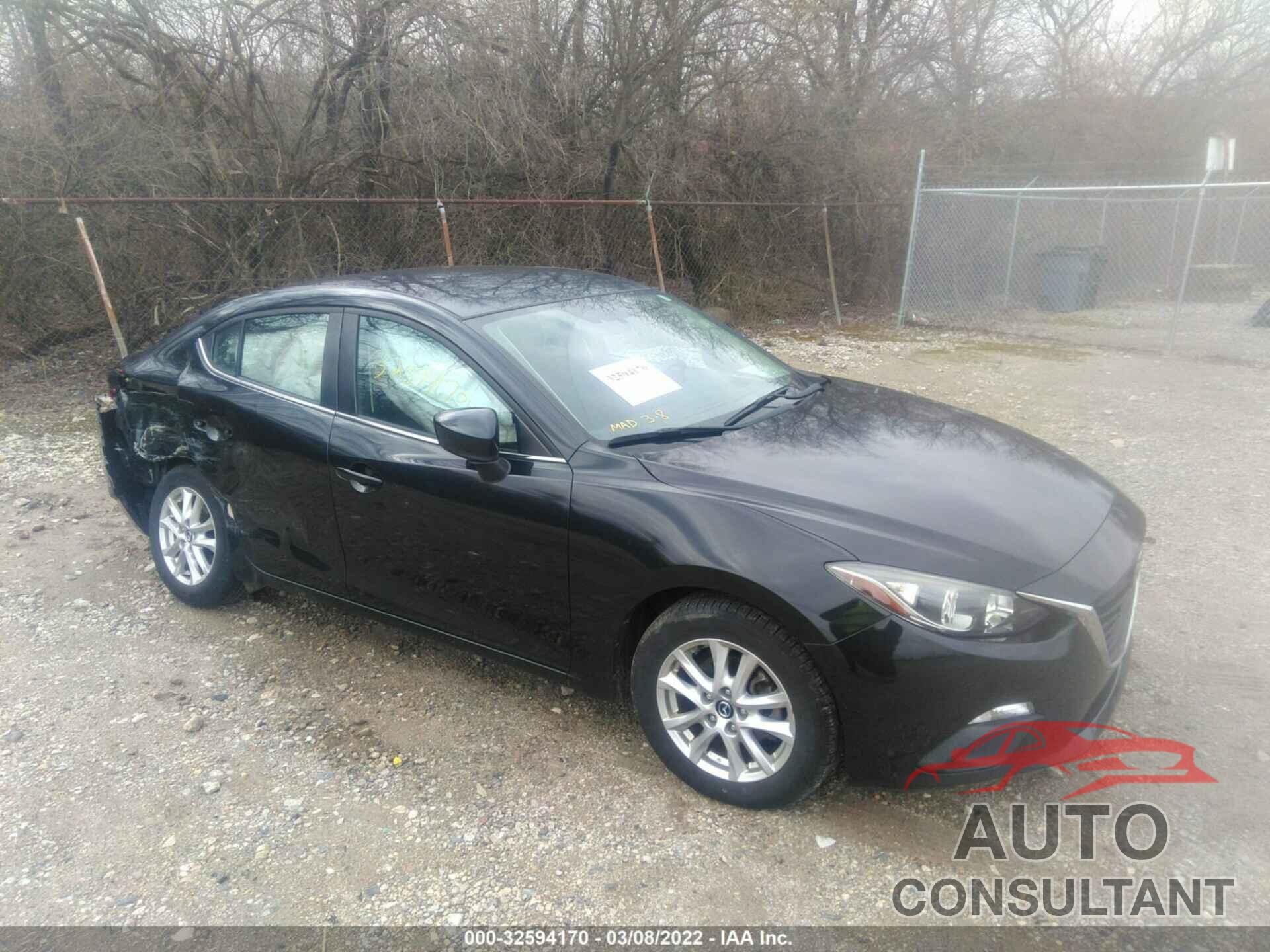 MAZDA MAZDA3 2016 - JM1BM1U78G1282810