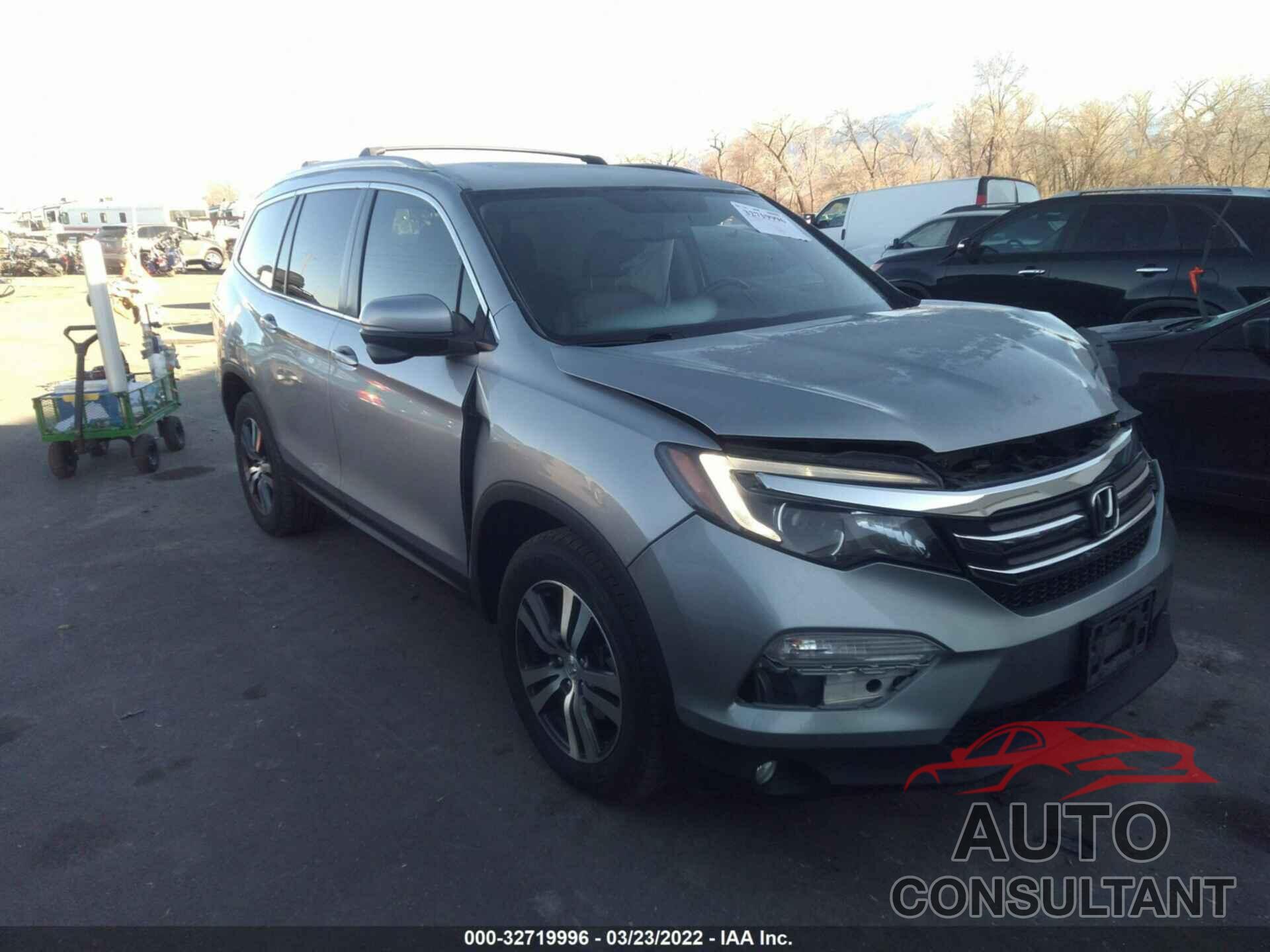 HONDA PILOT 2016 - 5FNYF6H58GB034672